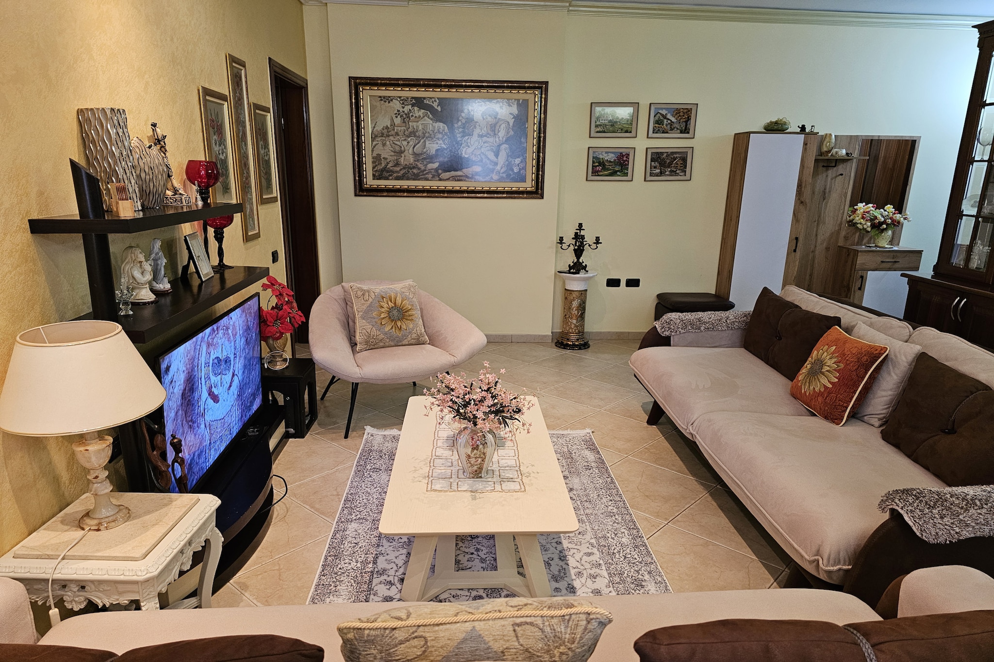 Geard Apartment-Woonkamer