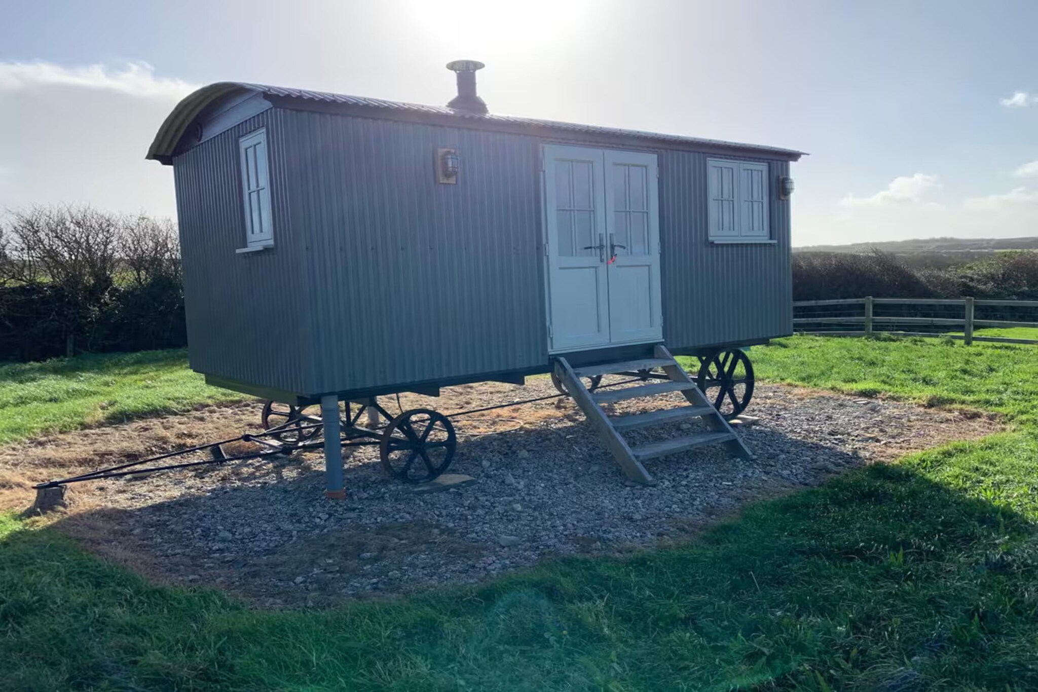 Schoolhouse in Cornwall near Mawgan Porth Beach