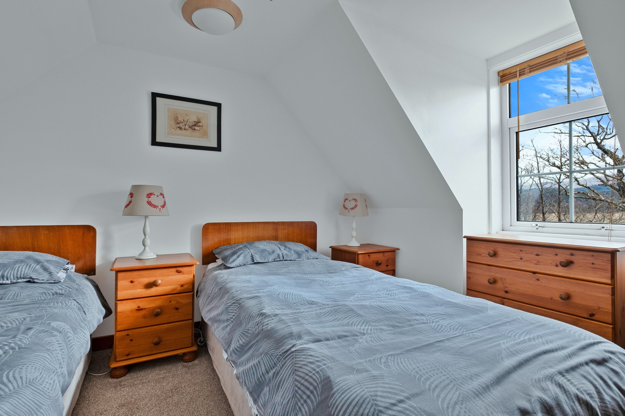 Lochead Cottage-Slaapkamer