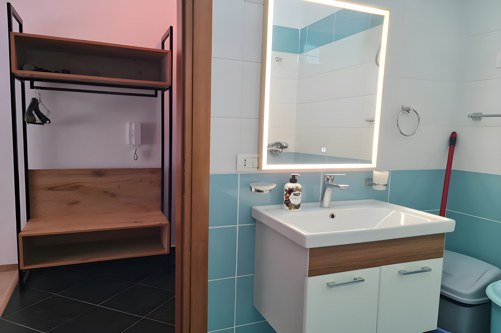 Teo Deluxe Studios - Triple Family Studio-Salle de bain