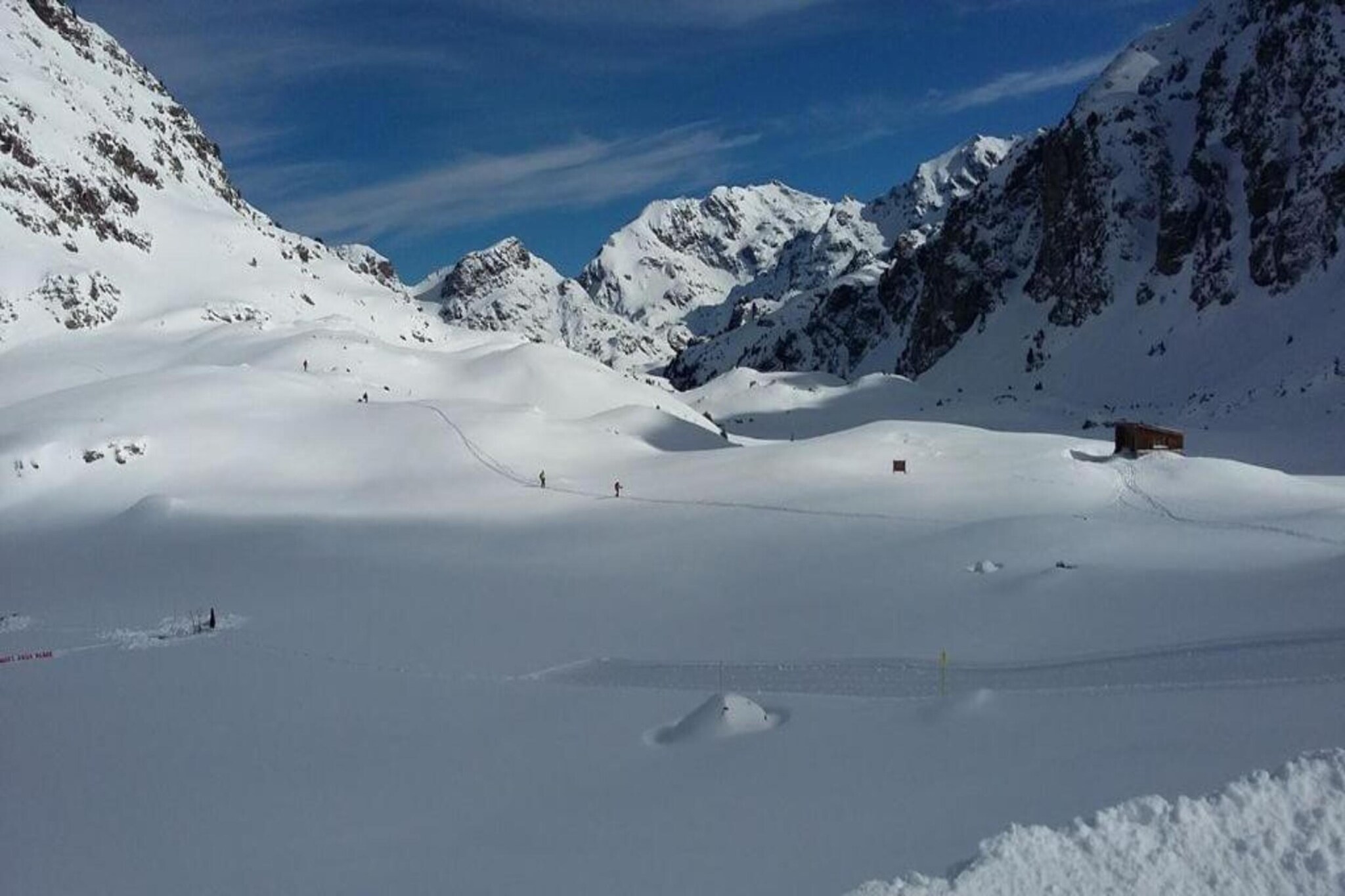 V du Bachat Arolles A n°26 - 2P4-Gebied winter 5km