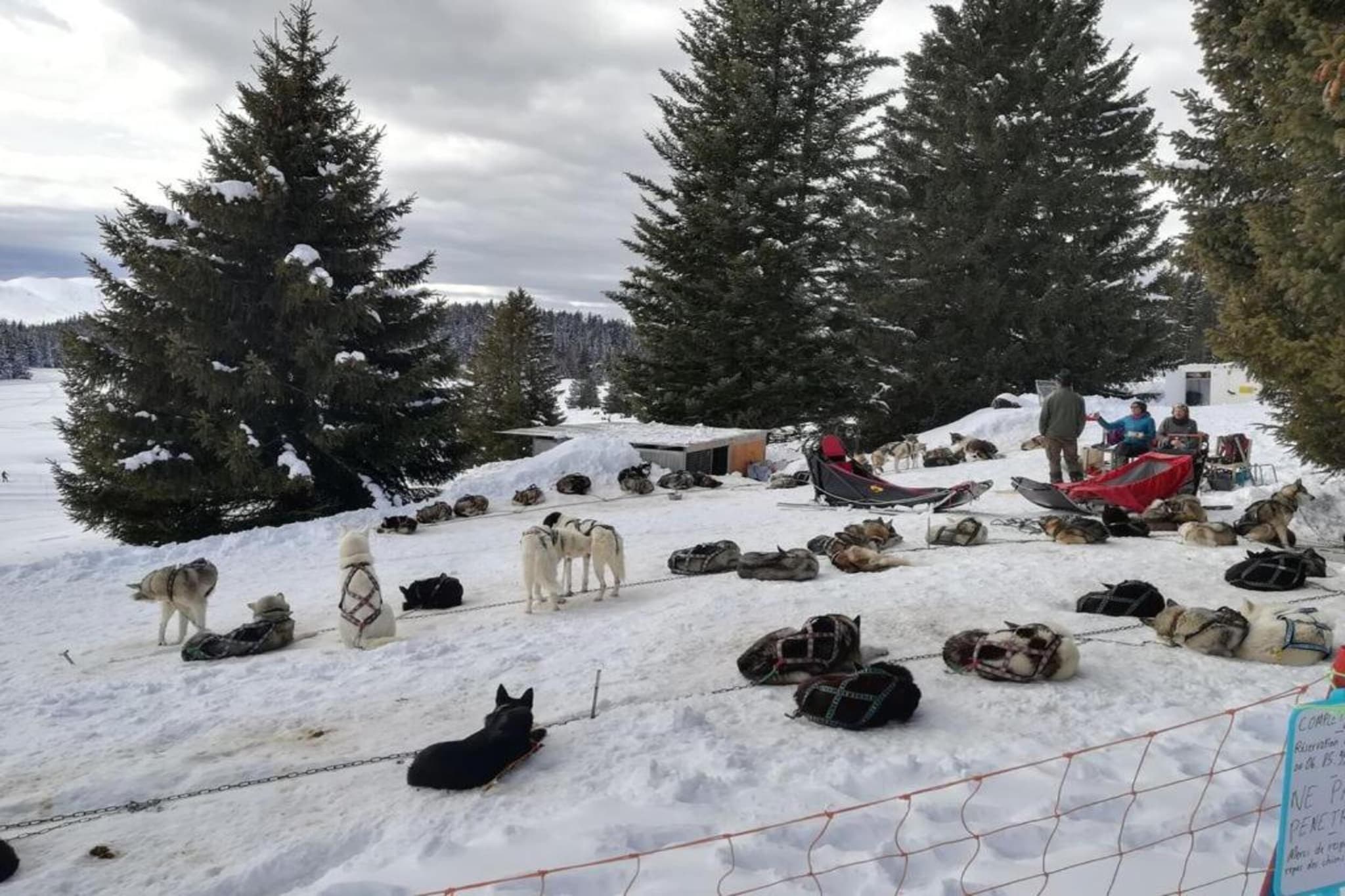 V du Bachat Arolles A n°26 - 2P4-Gebied winter 5km