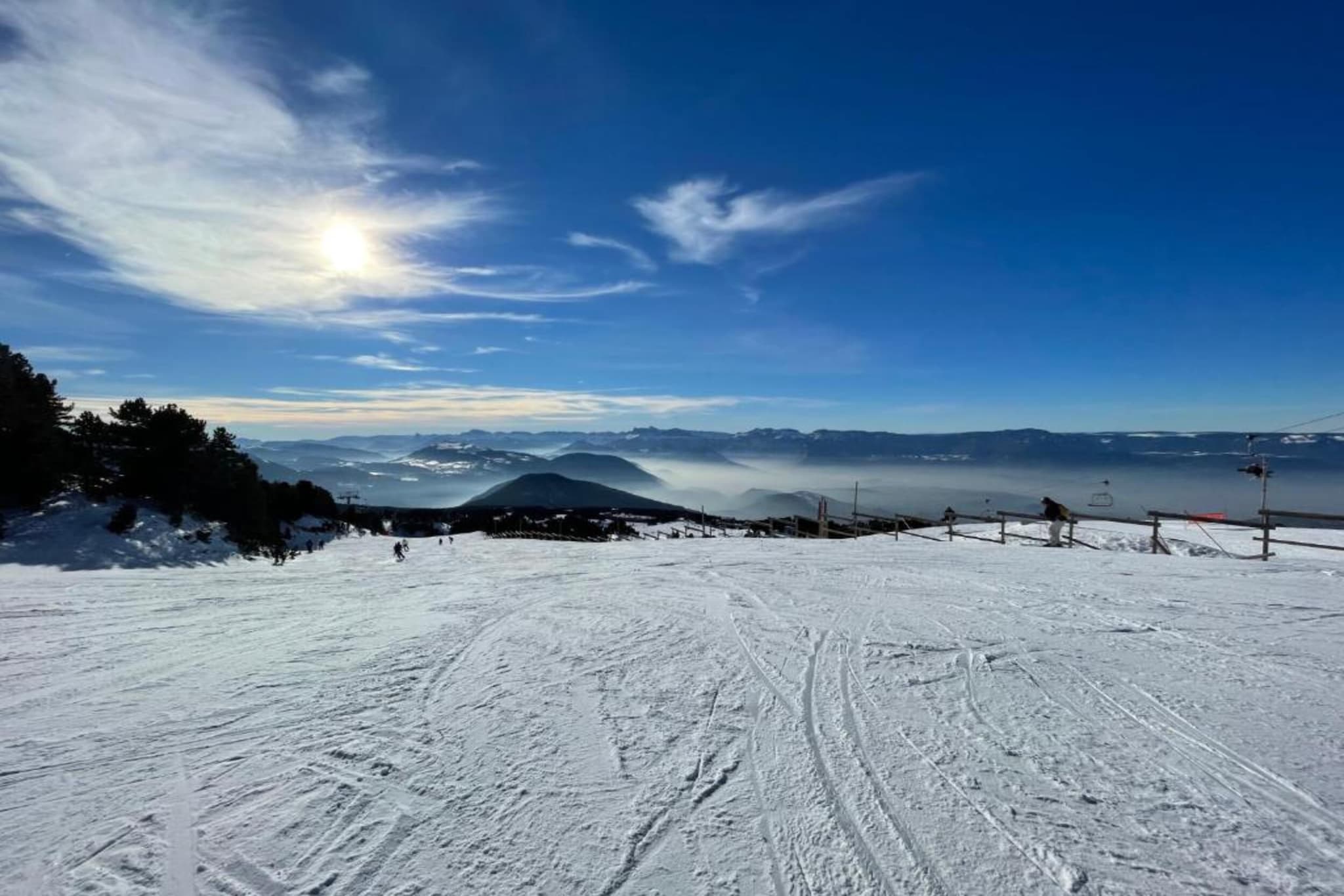 V du Bachat Arolles A n°26 - 2P4-Gebied winter 1km