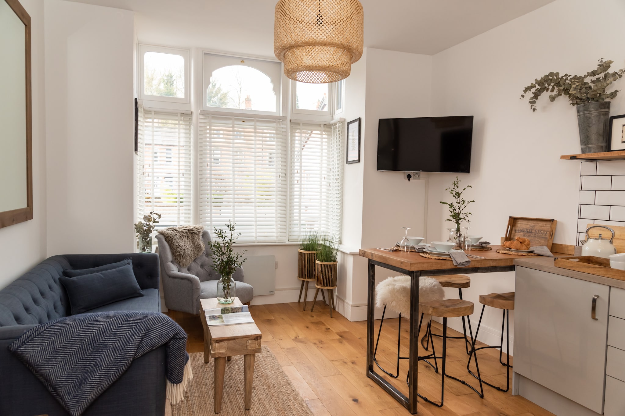 The Cotton Rooms-Woonkamer