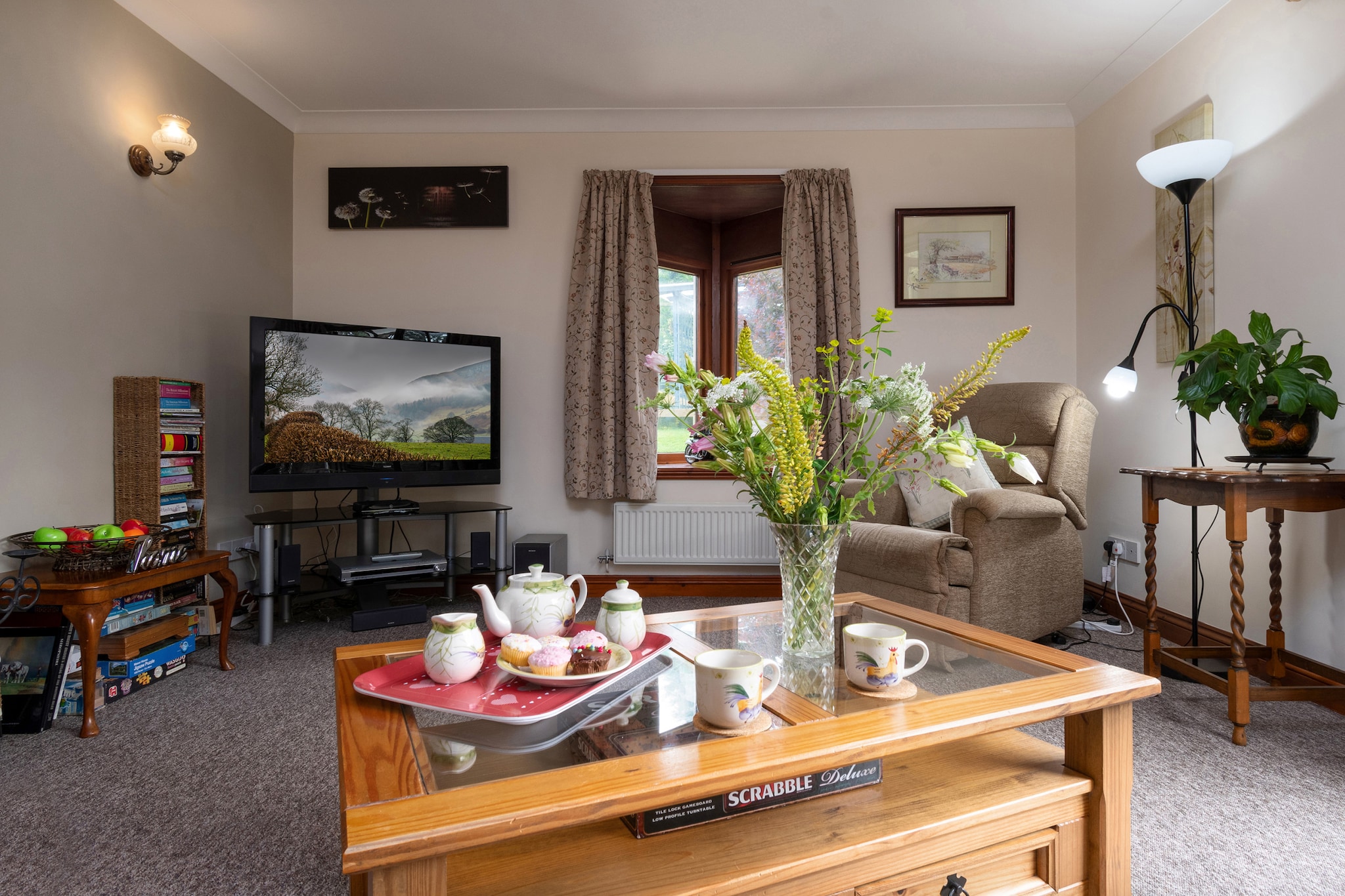 The Grove Annexe-Woonkamer