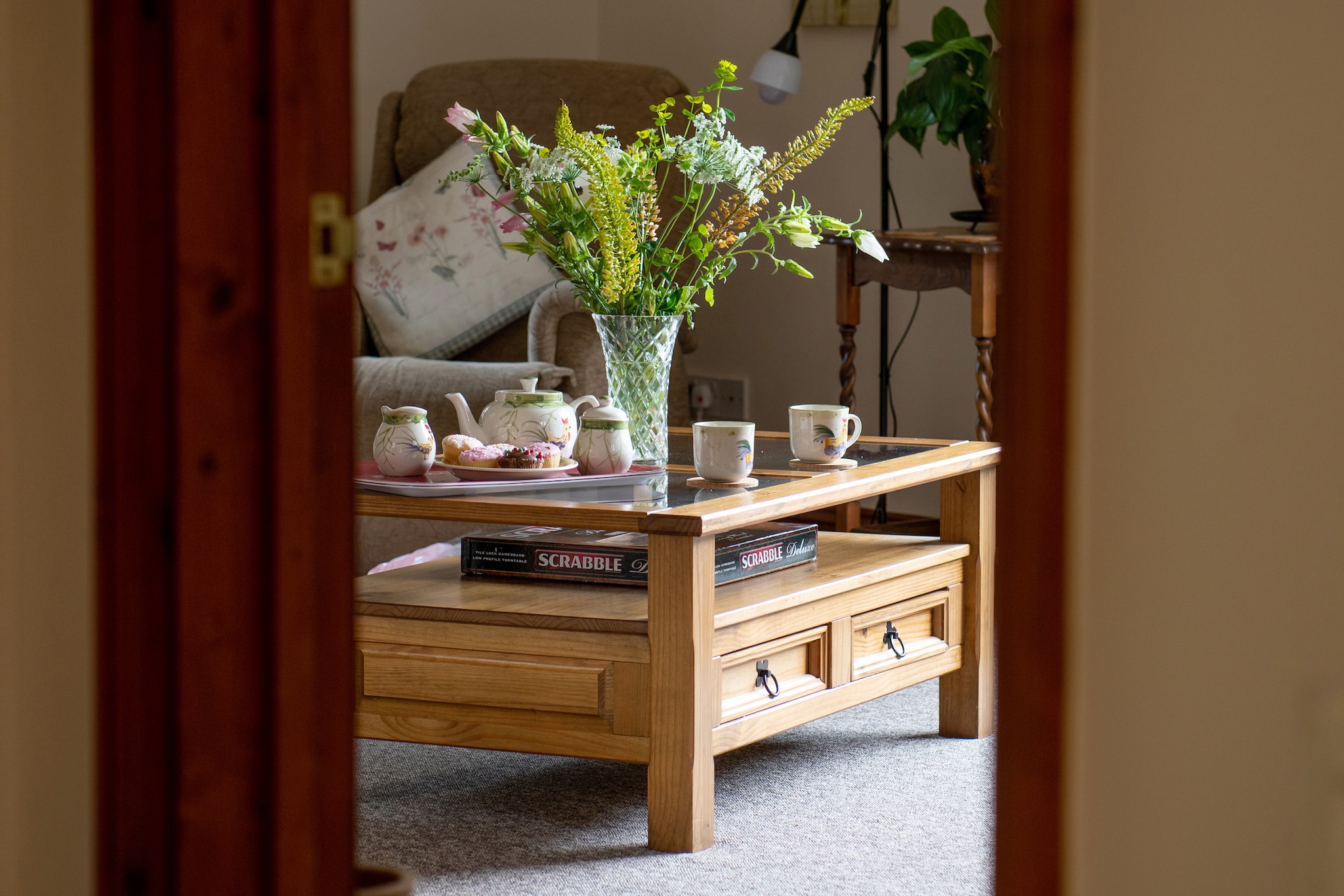 The Grove Annexe-Woonkamer