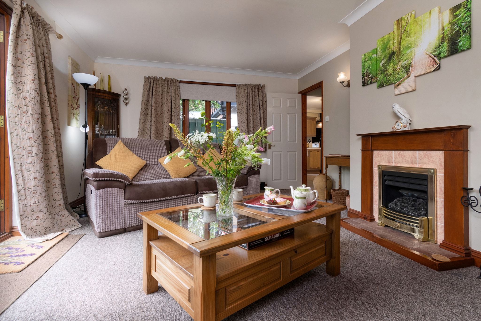 The Grove Annexe-Woonkamer