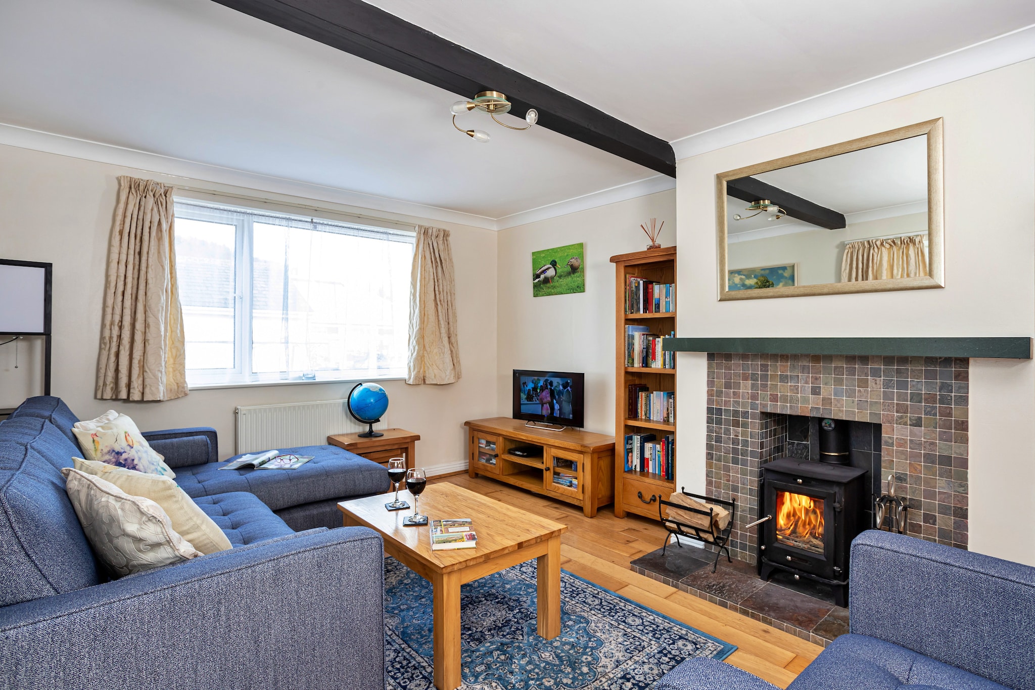 The Duck House-Woonkamer