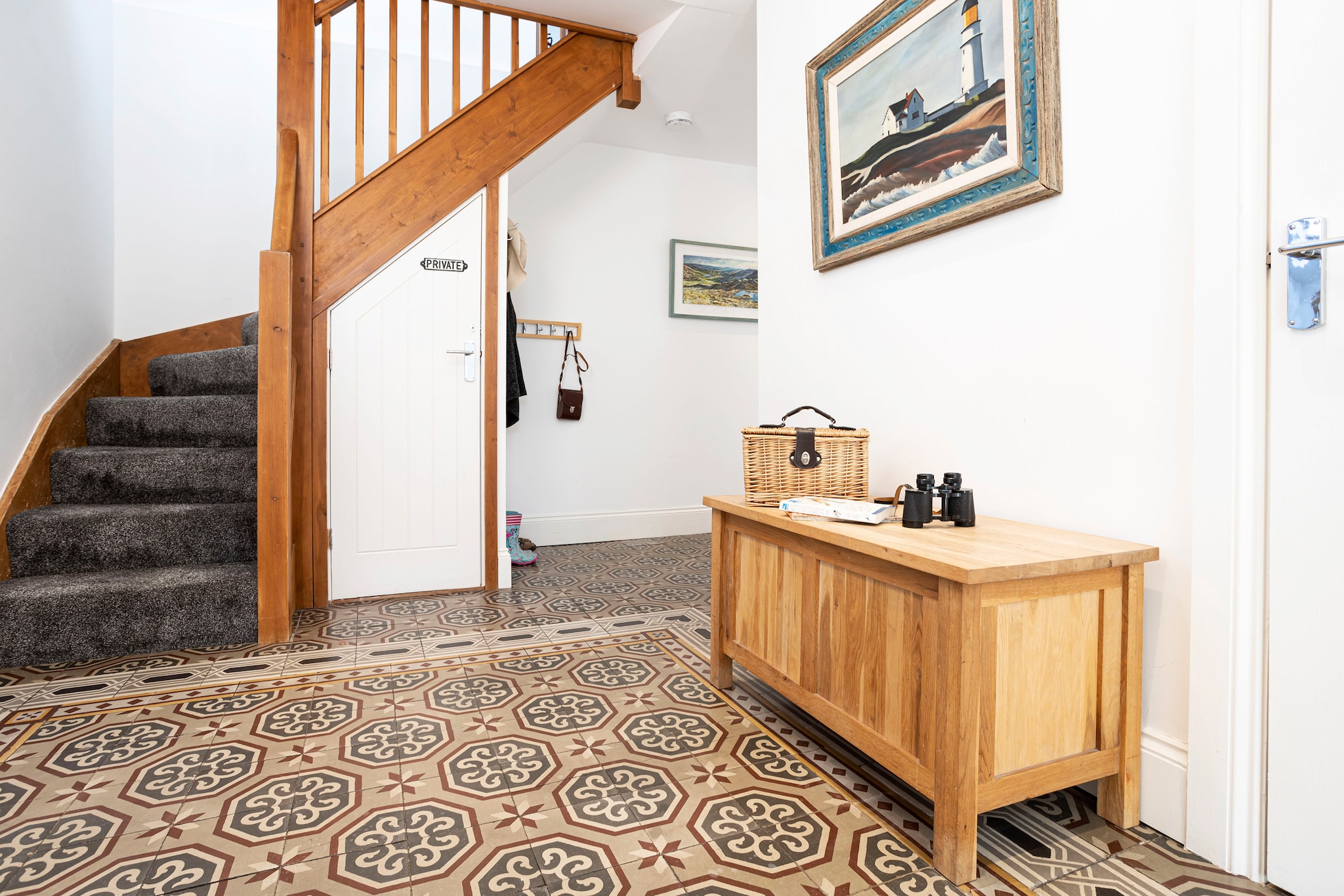 Lighthouse Cottage-Hal-ontvangst