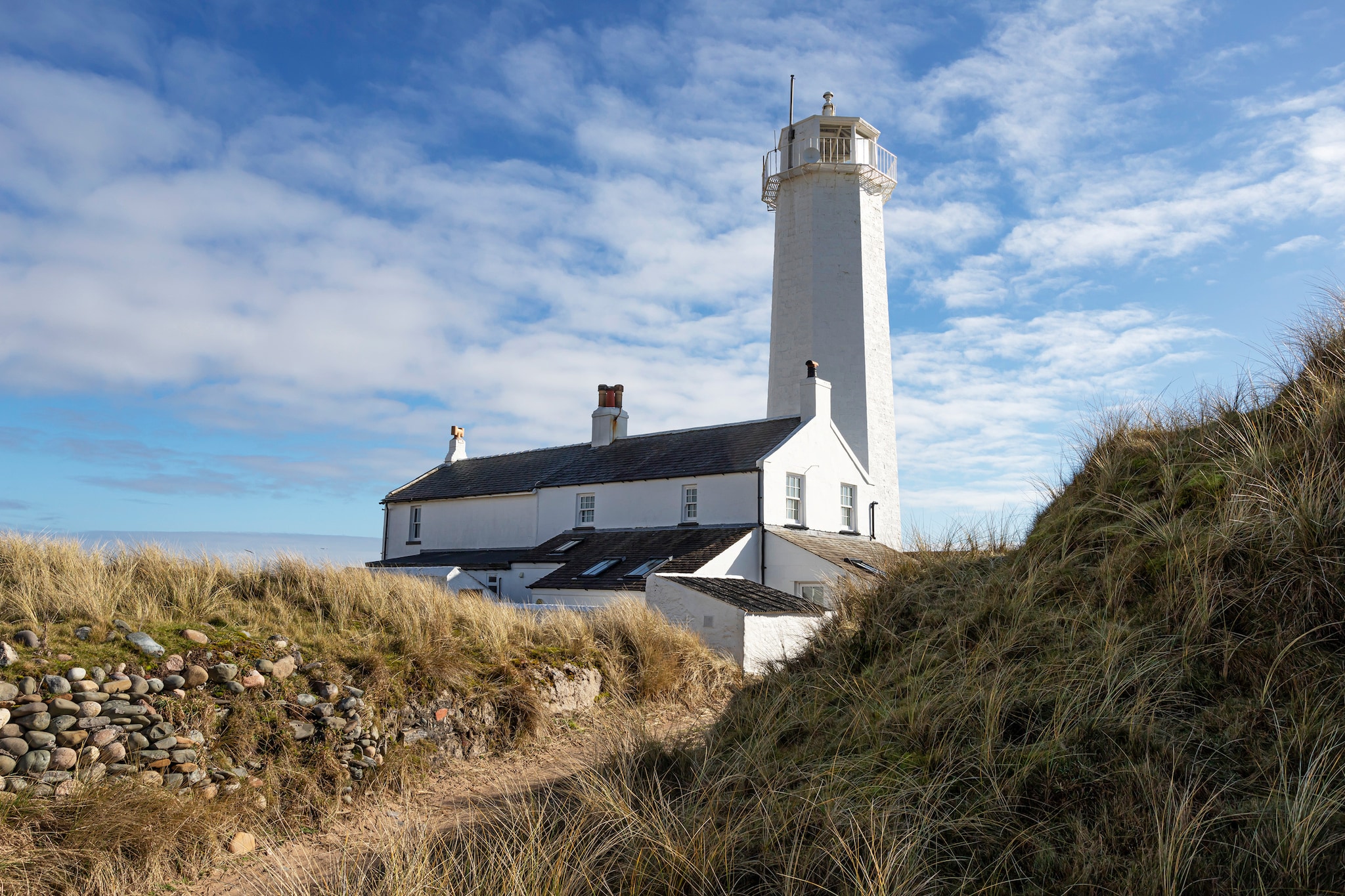 Walney Island Lighthouse-Buitenlucht