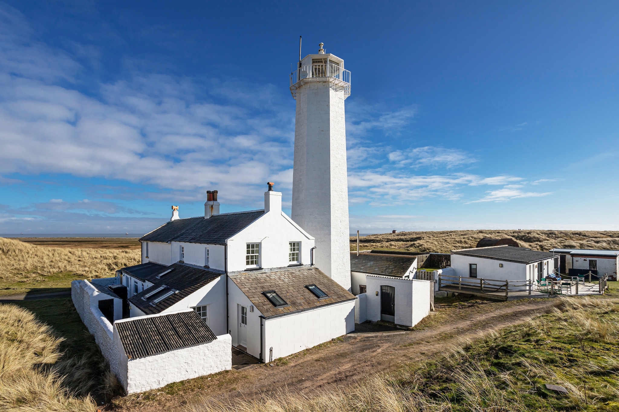 Walney Island Lighthouse-Buitenlucht
