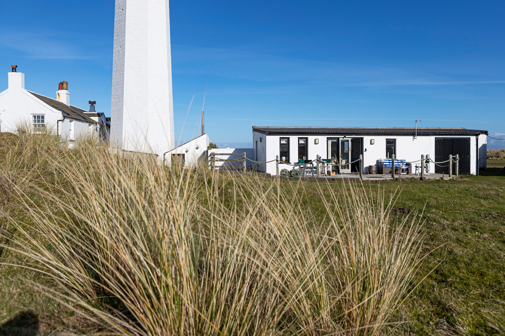 Walney Island Lighthouse-Terras
