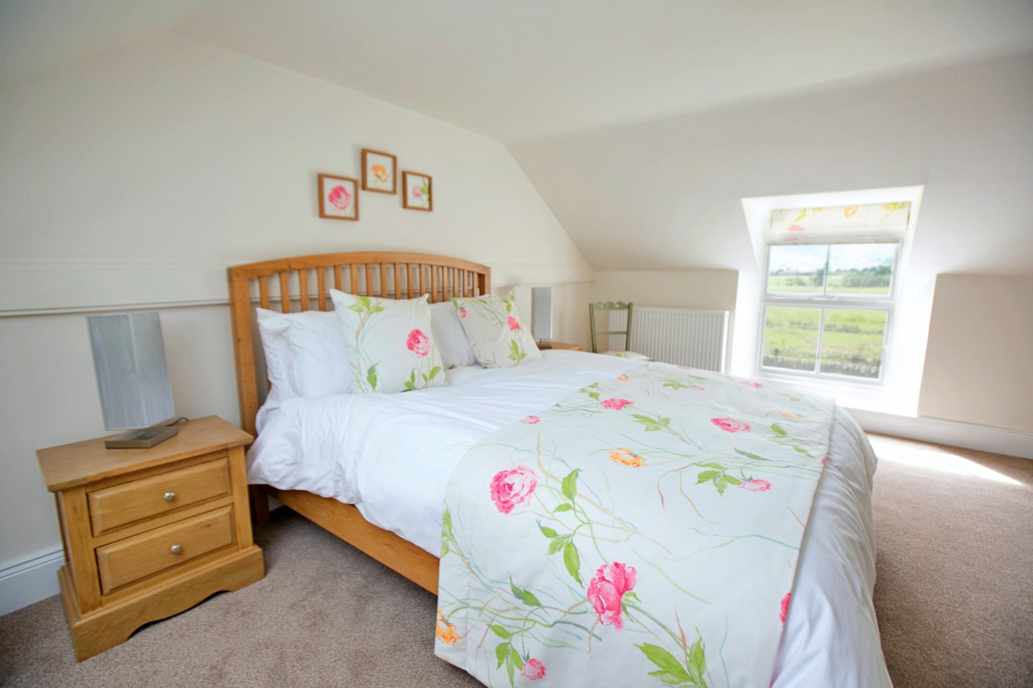 The Cottage, Shortflatt Farm-Slaapkamer