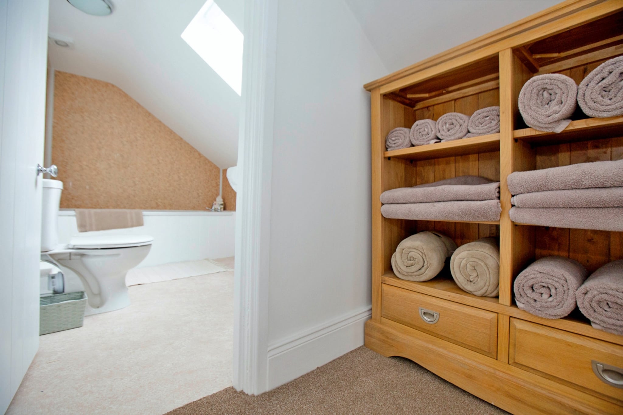 The Cottage, Shortflatt Farm-Badkamer