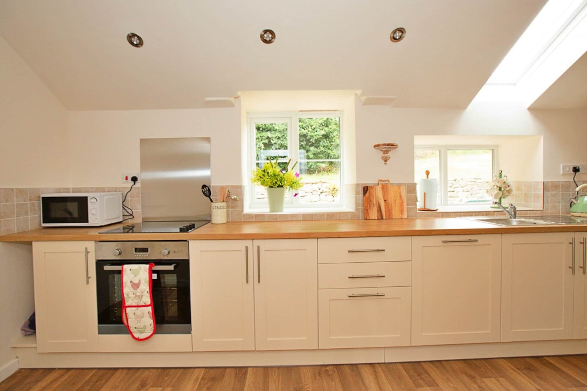 The Cottage, Shortflatt Farm-Keuken