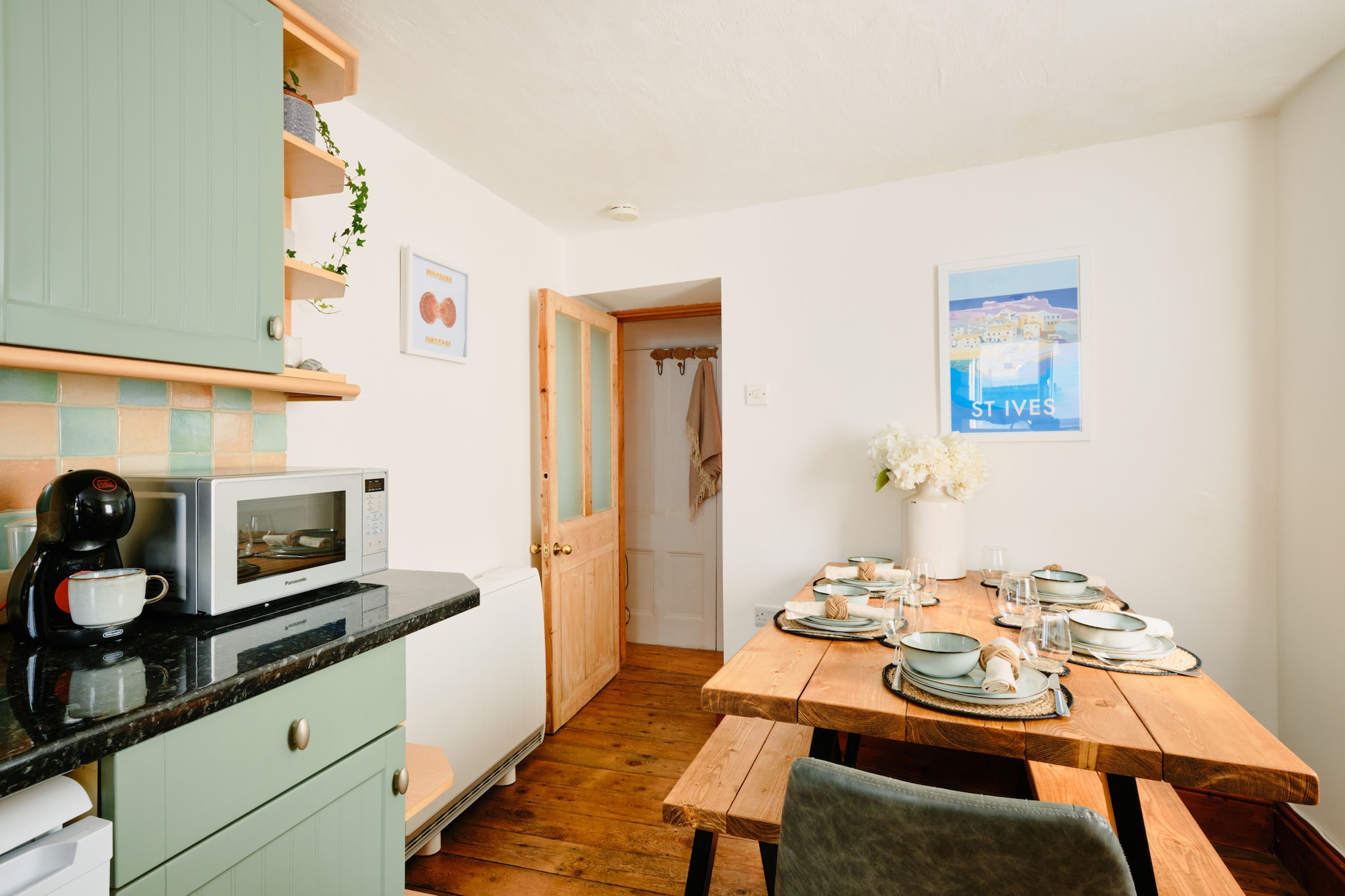 Scallop Cottage-Eetkamer