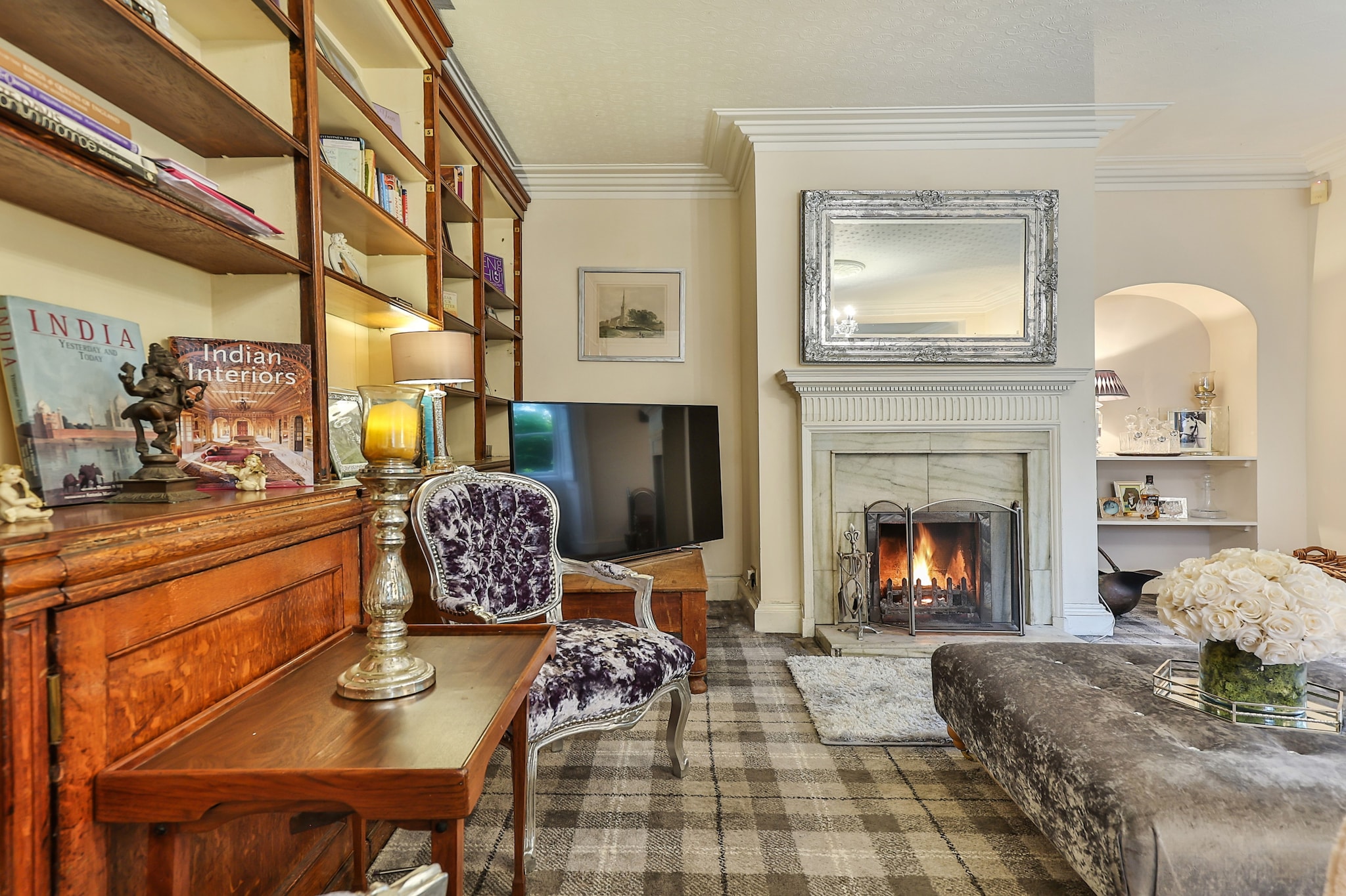 Walcot Hall-Woonkamer