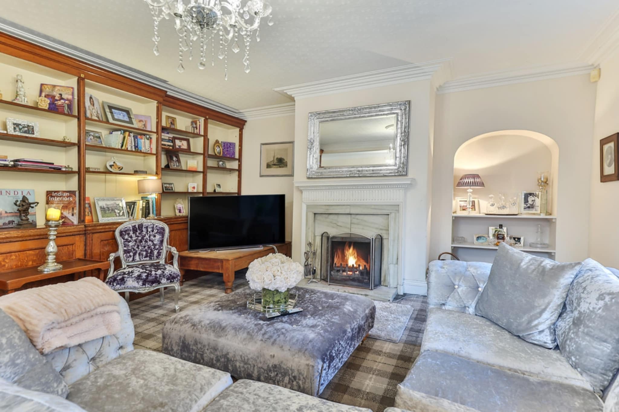 Walcot Hall-Woonkamer