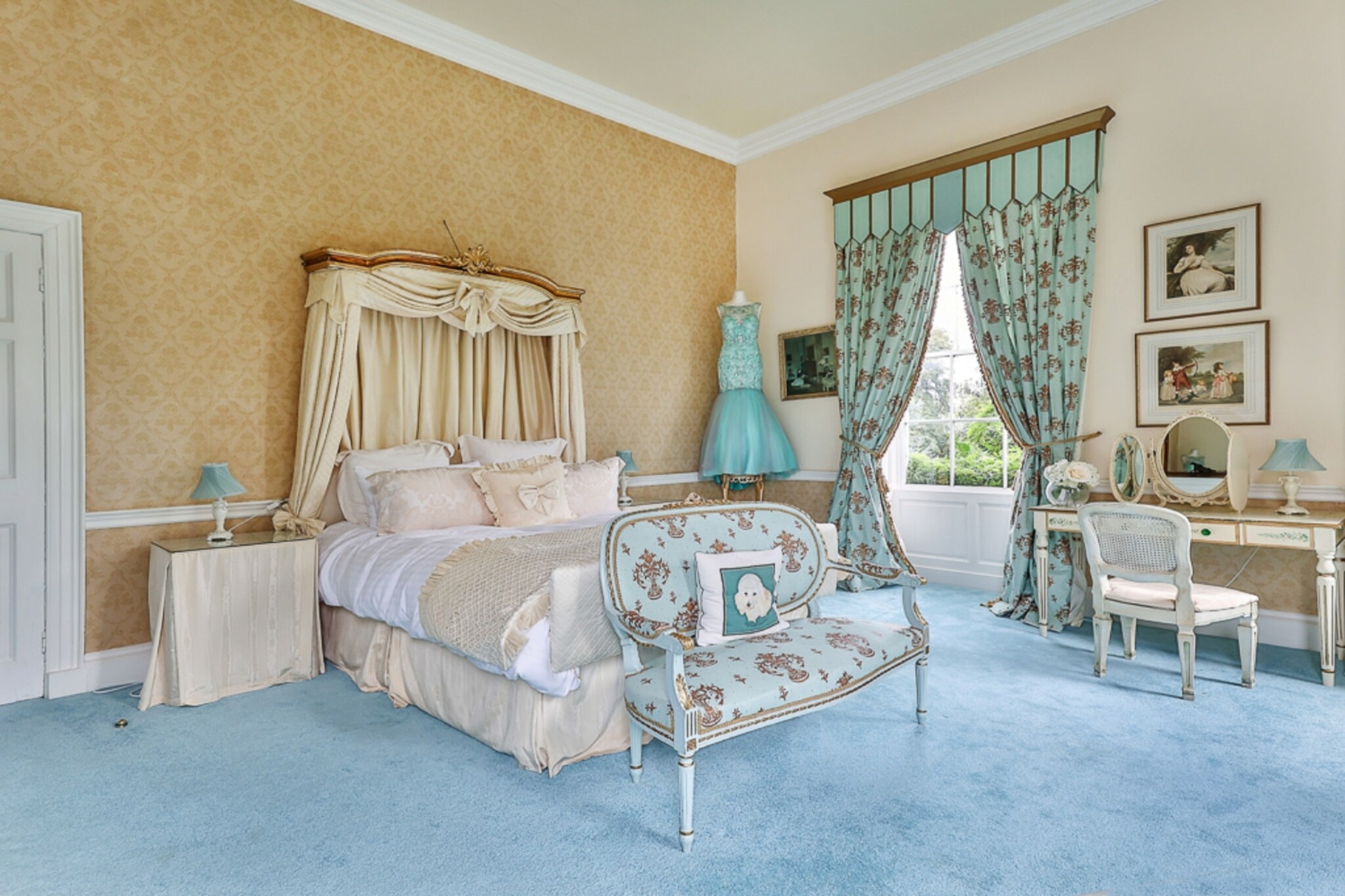 Walcot Hall-Slaapkamer