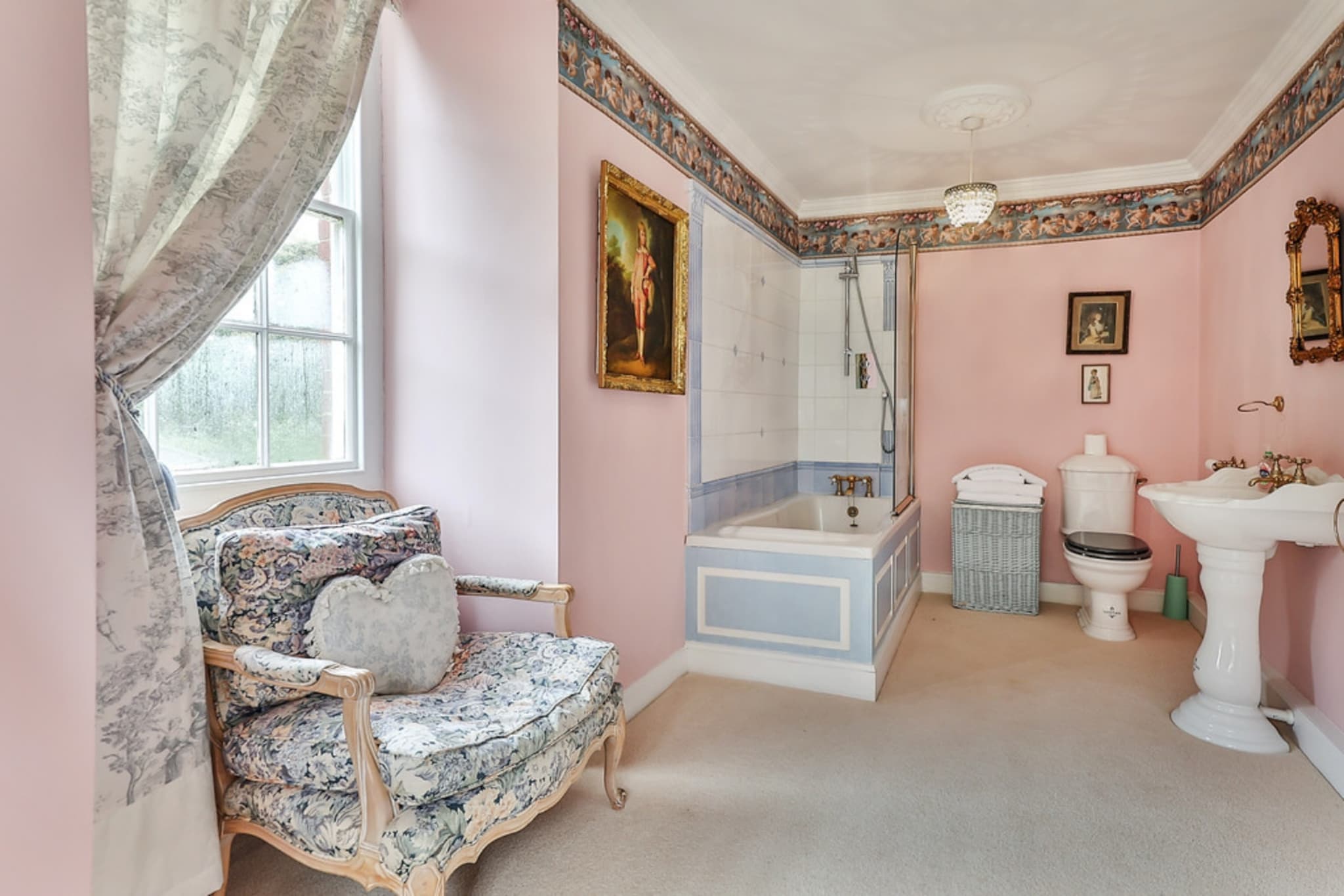 Walcot Hall-Badkamer