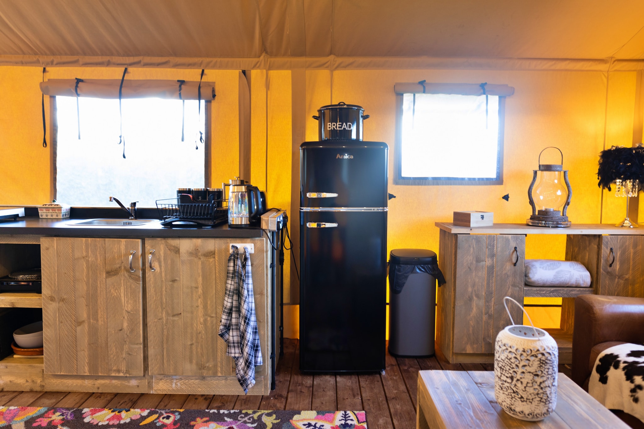 Rusty Lane, Safari Lodge-Keuken
