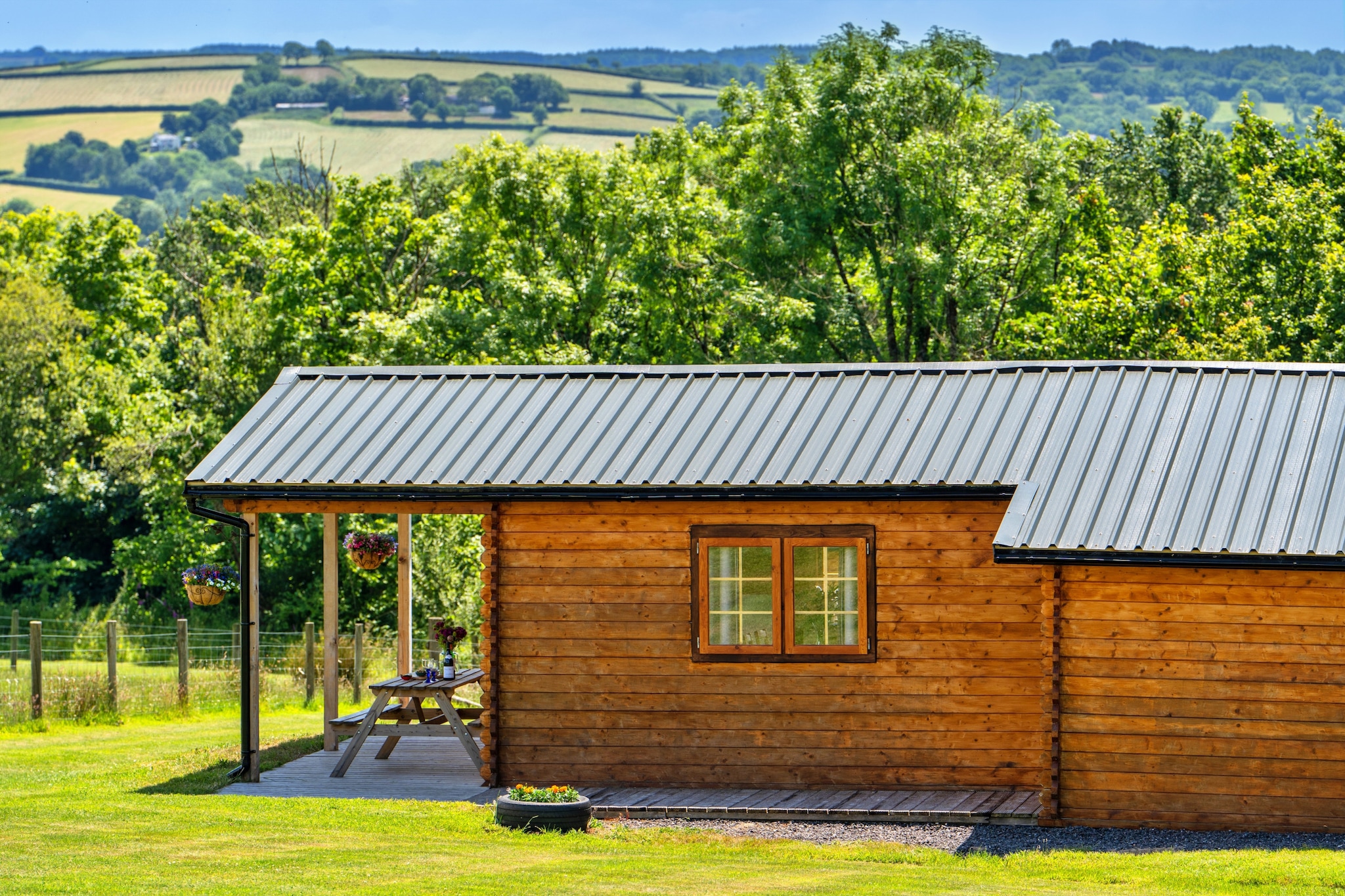 Moor View Cabin-Buitenlucht