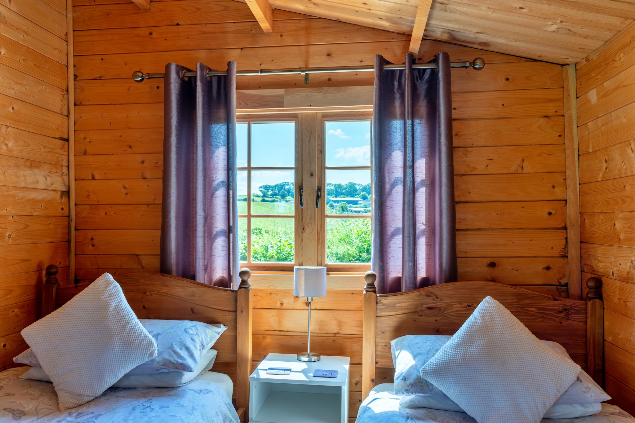 Moor View Cabin-Slaapkamer