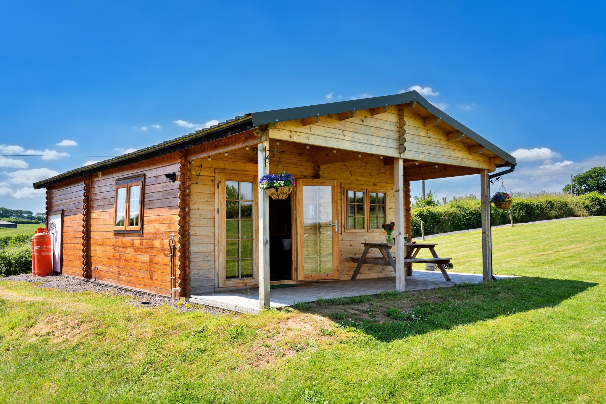Moor View Cabin-Buitenlucht