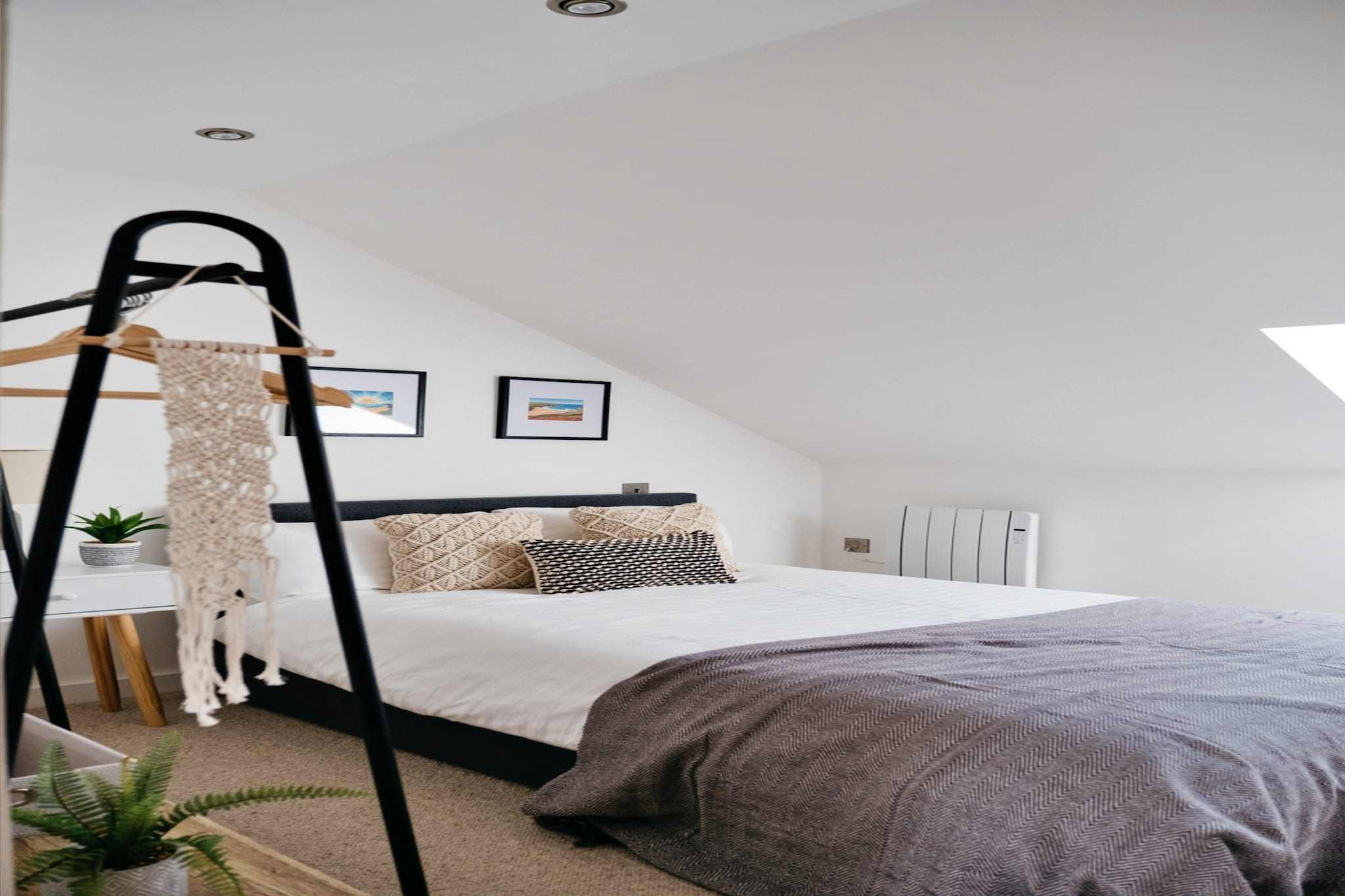 Tolcarne Stay - Luxury Newquay Apartment-Slaapkamer