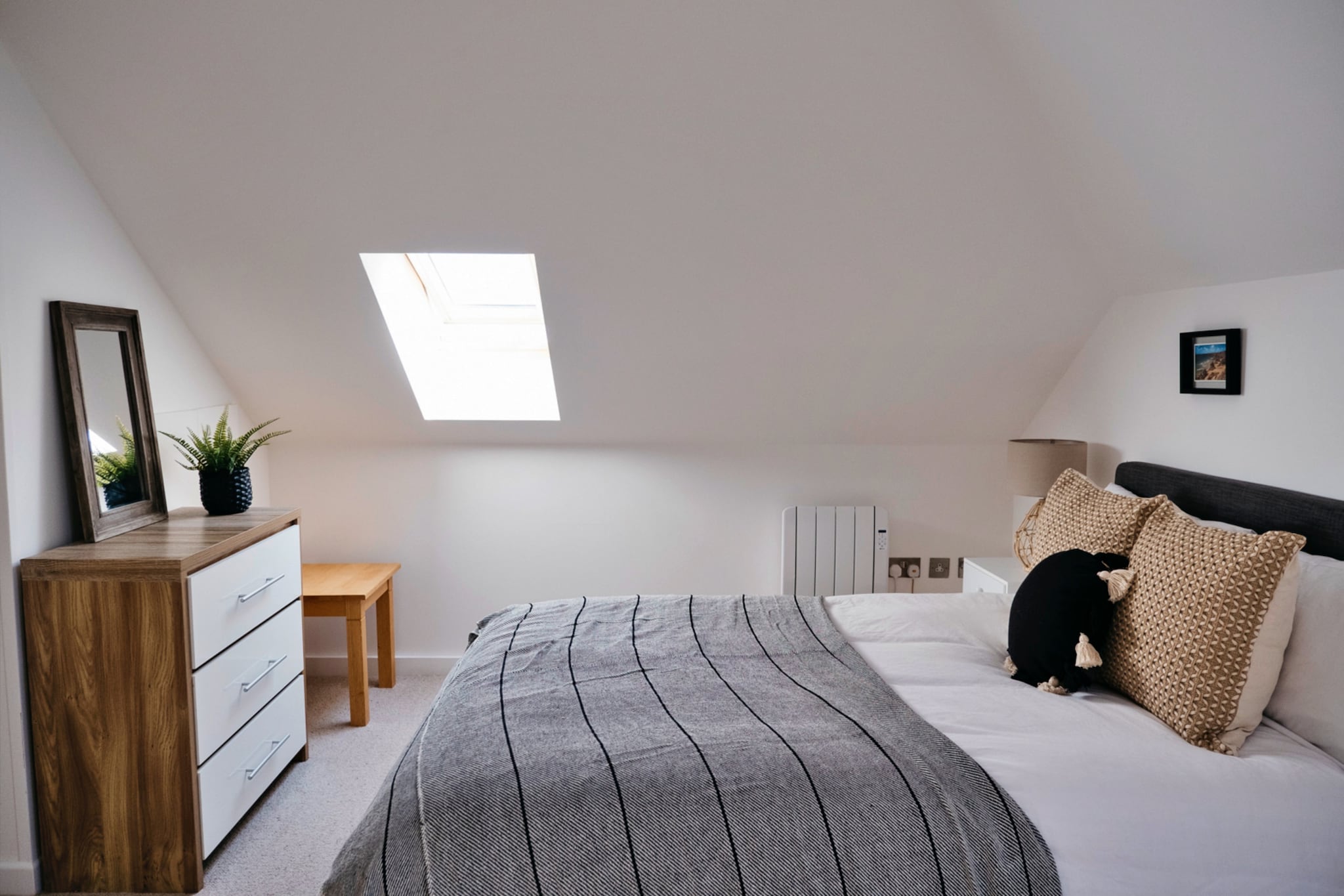 Tolcarne Stay - Luxury Newquay Apartment-Slaapkamer