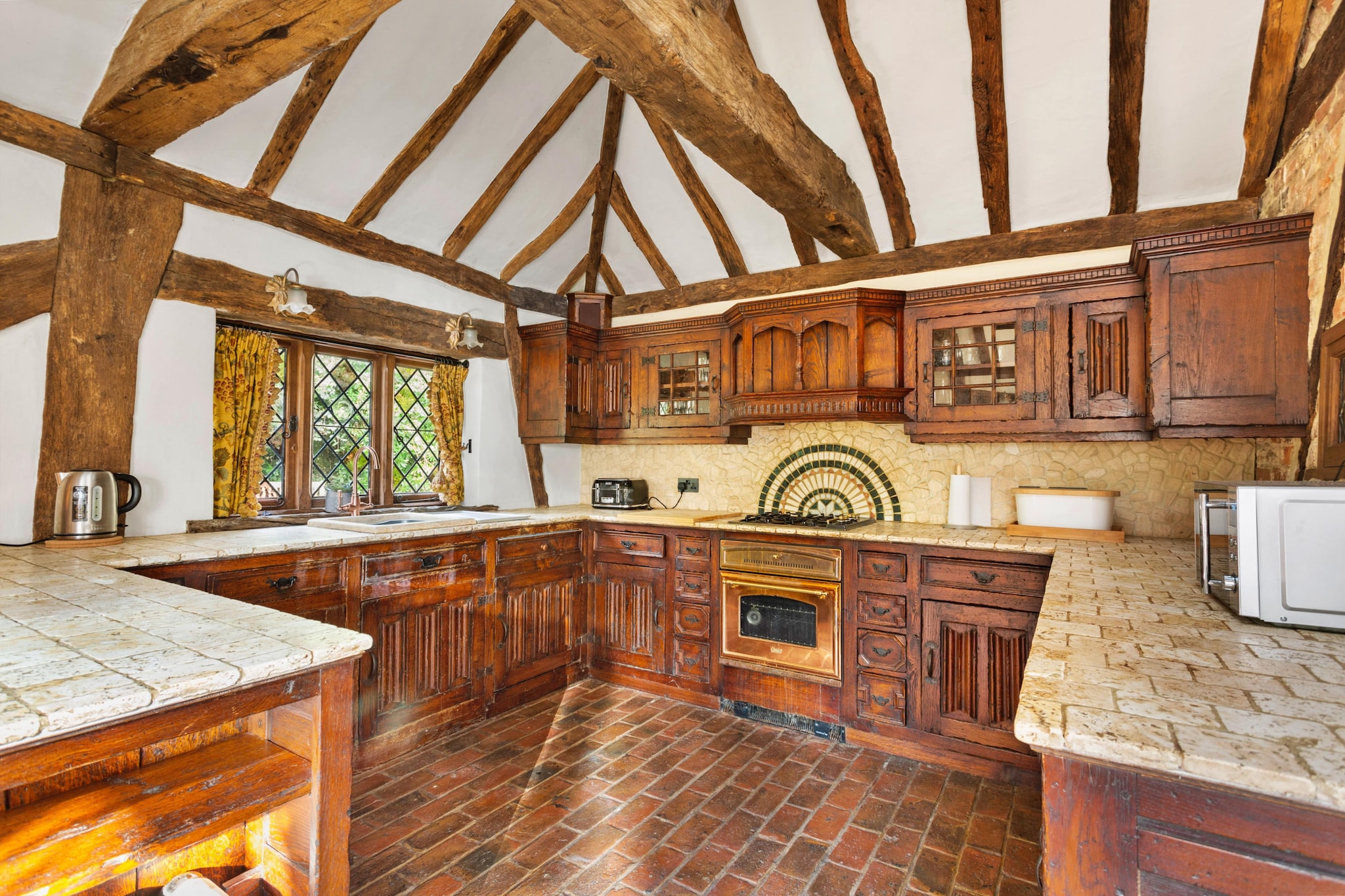 Sandhill Cottage with Hot Tub-Keuken