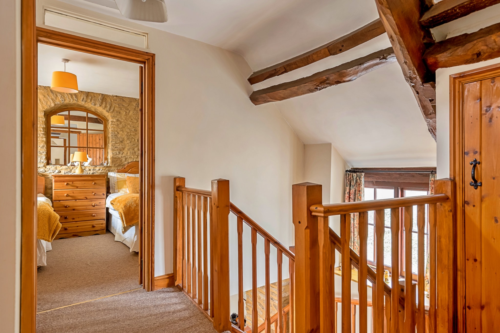Fives Court Cottage-Slaapkamer