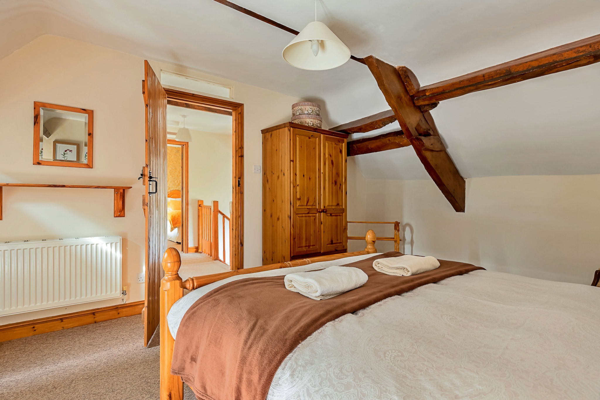 Fives Court Cottage-Slaapkamer