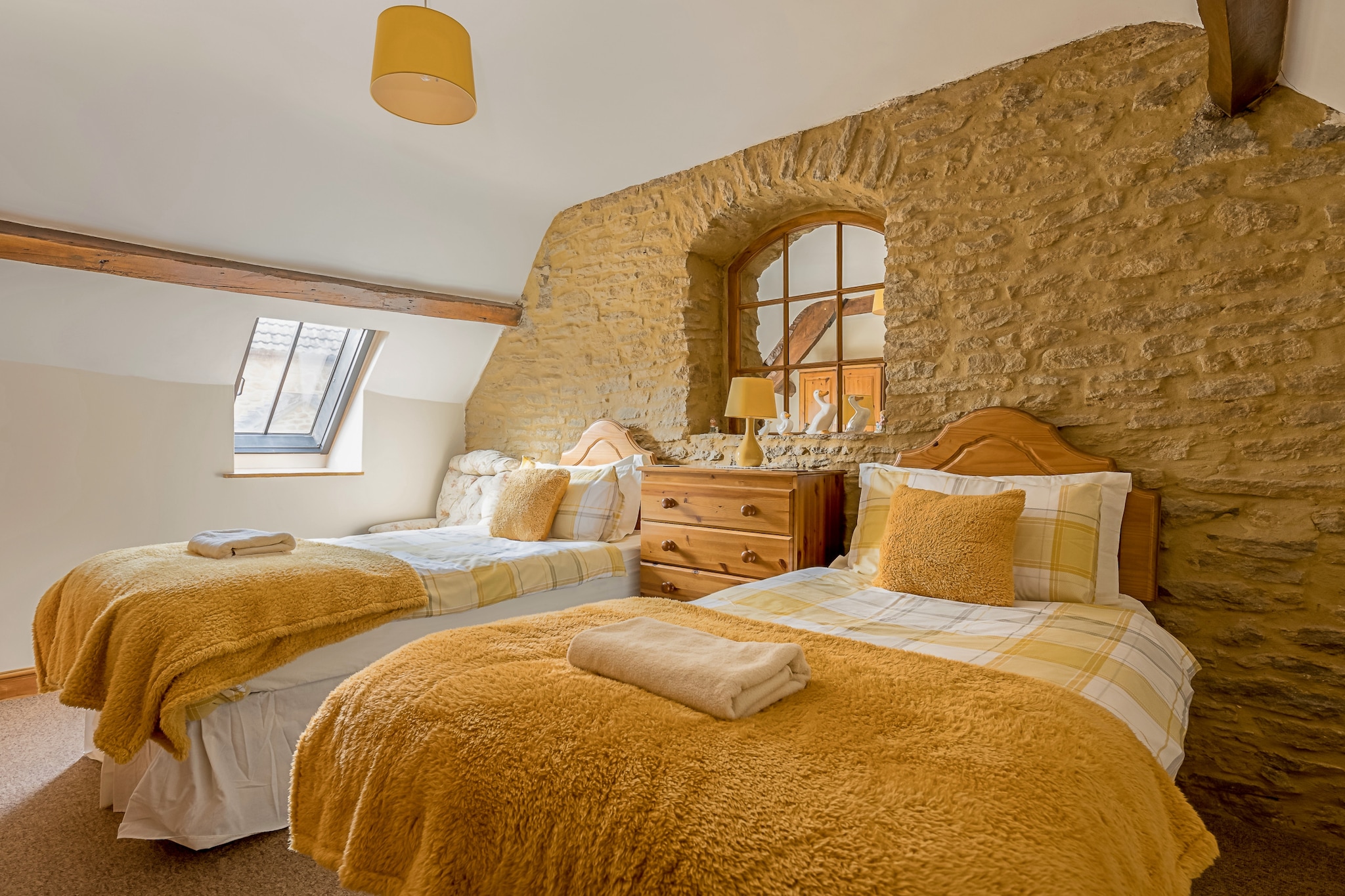 Fives Court Cottage-Slaapkamer