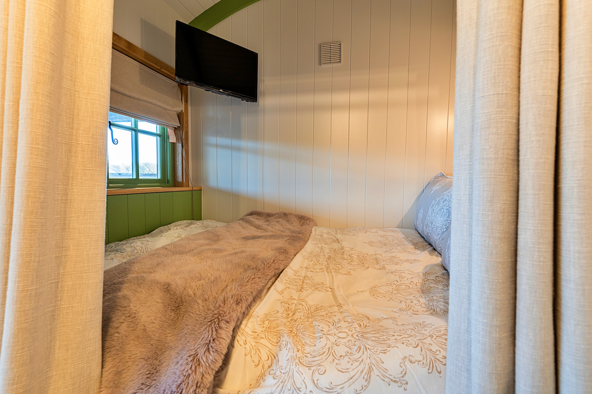 The Shepherd's Hut at Northcombe Farm