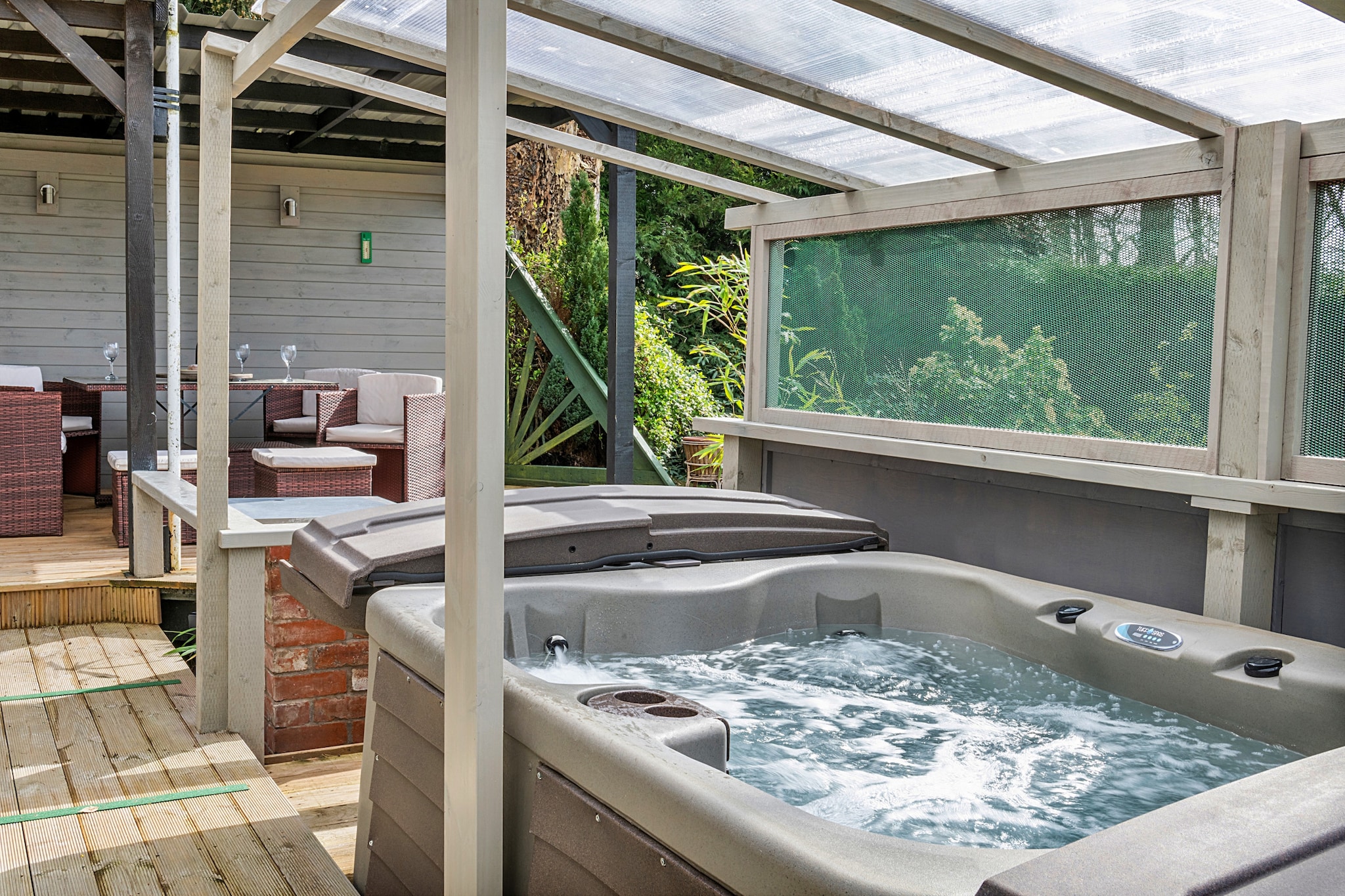Garden Lodge-Buitenlucht