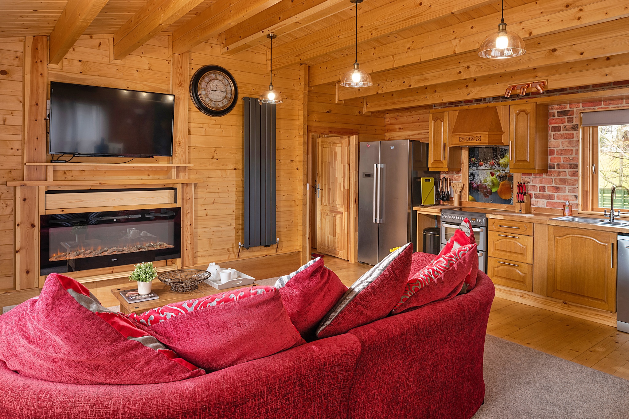 Garden Lodge-Woonkamer