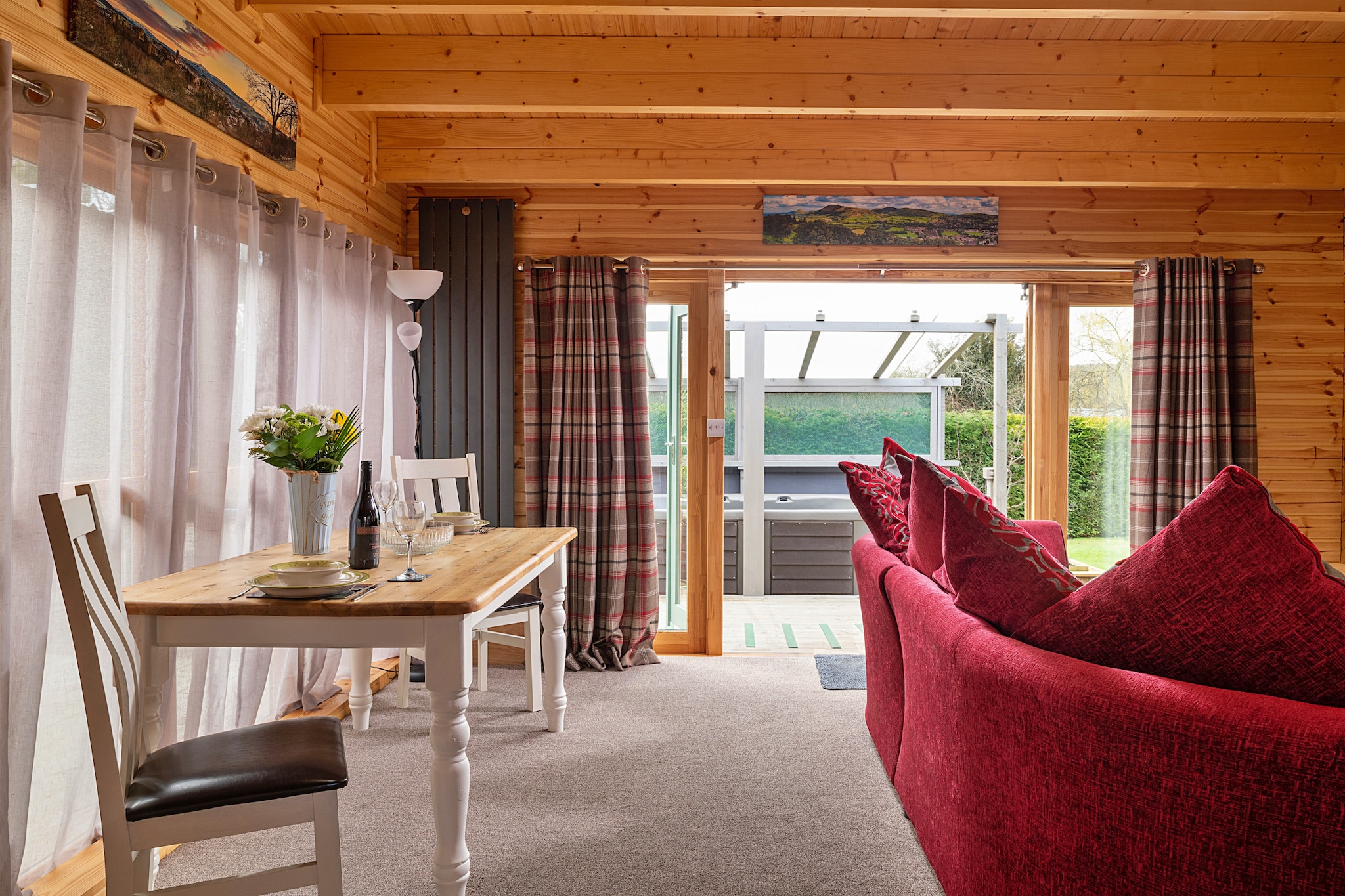 Garden Lodge-Eetkamer