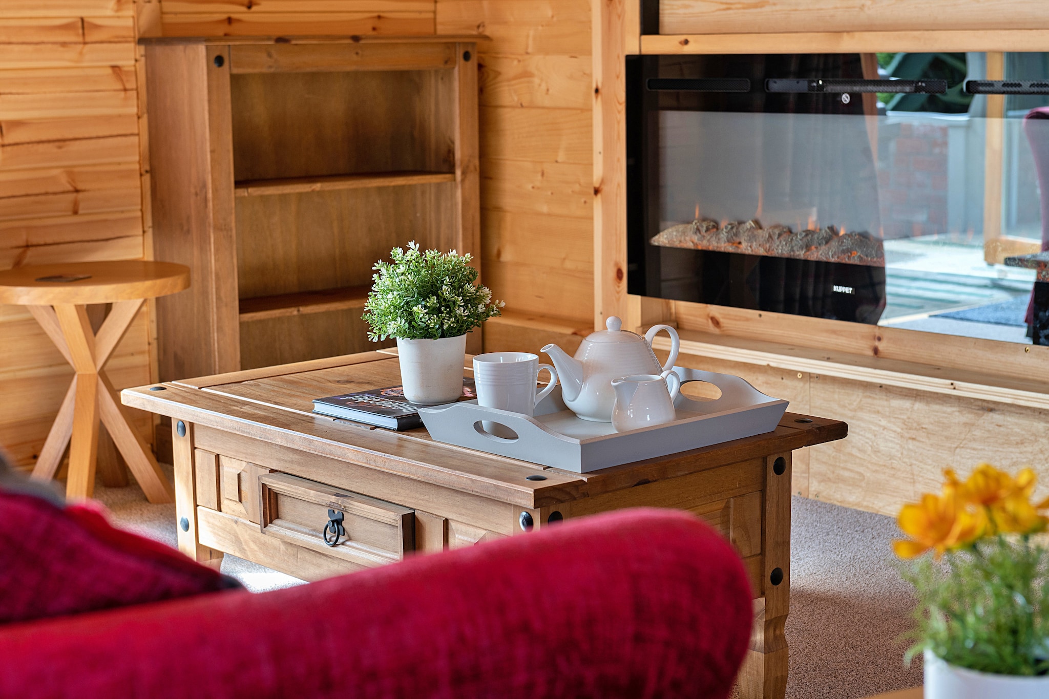 Garden Lodge-Woonkamer