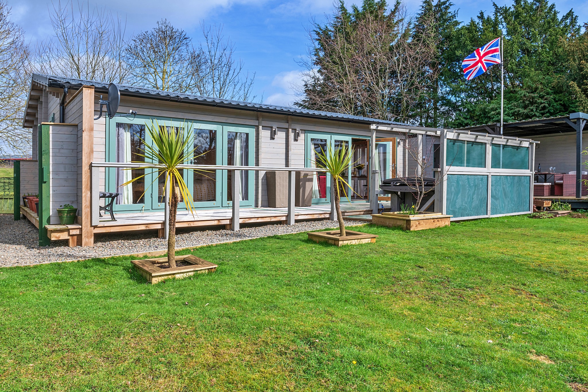 Garden Lodge-Buitenlucht