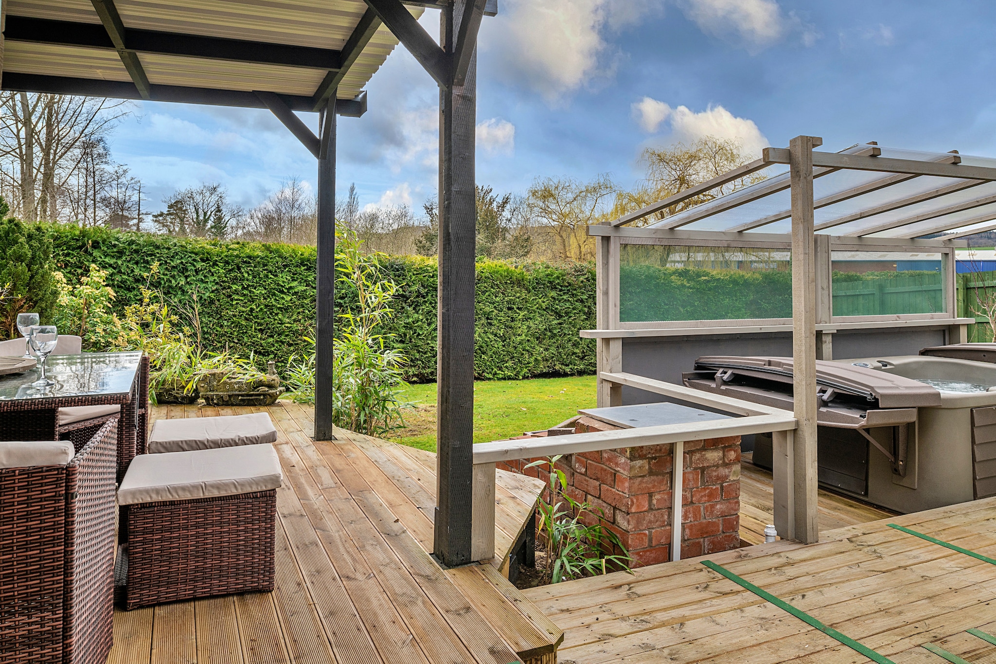 Garden Lodge-Terrasbalkon