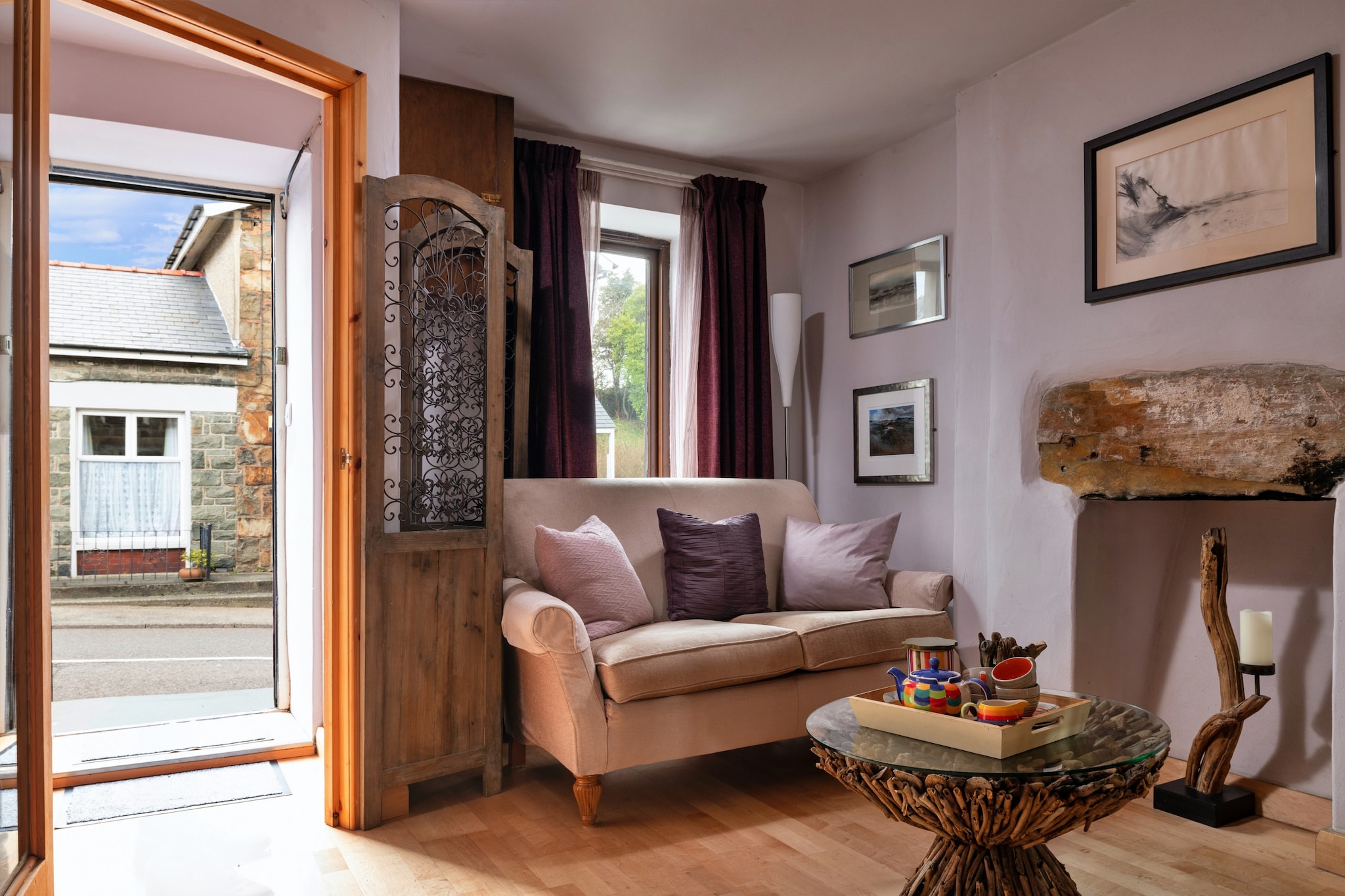 Dolwar Cottage-Woonkamer