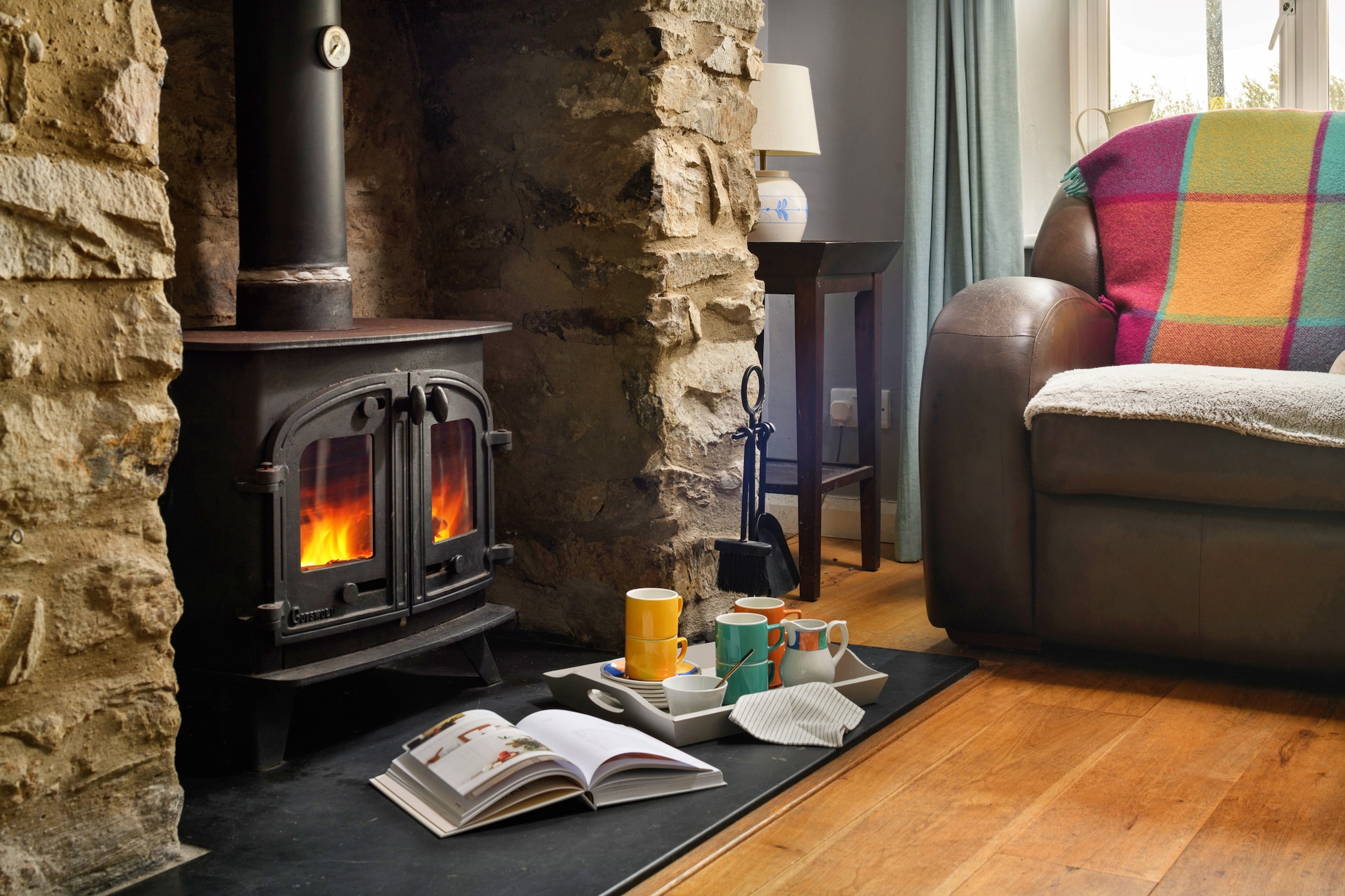 Bodlawen Holiday House - Edge of Snowdonia-Woonkamer