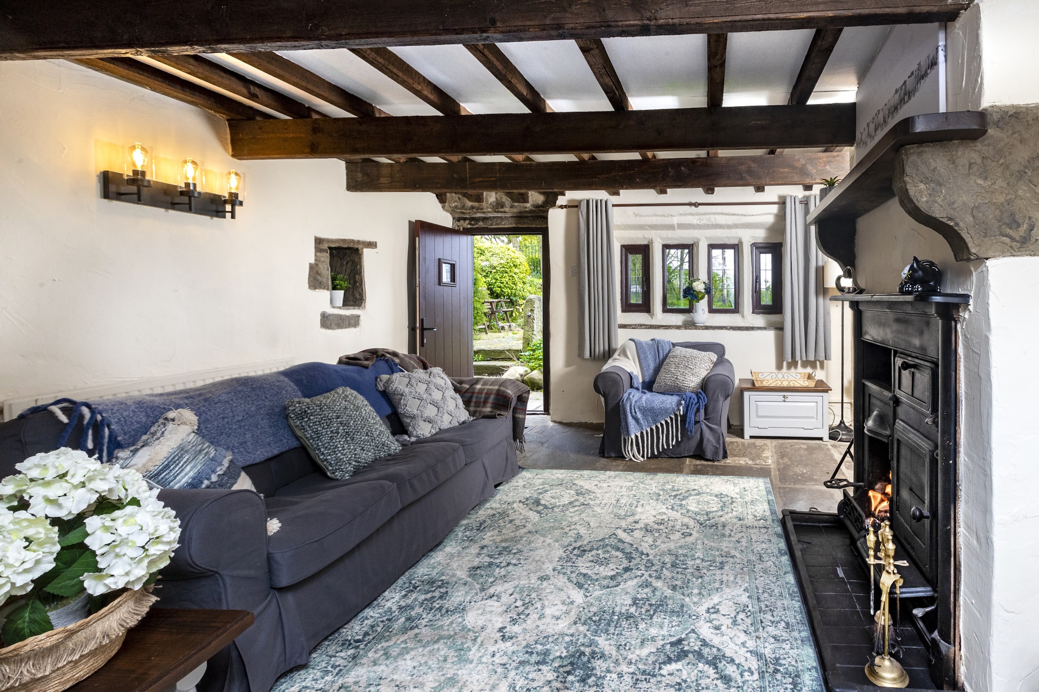 Ellen's Cottage-Woonkamer