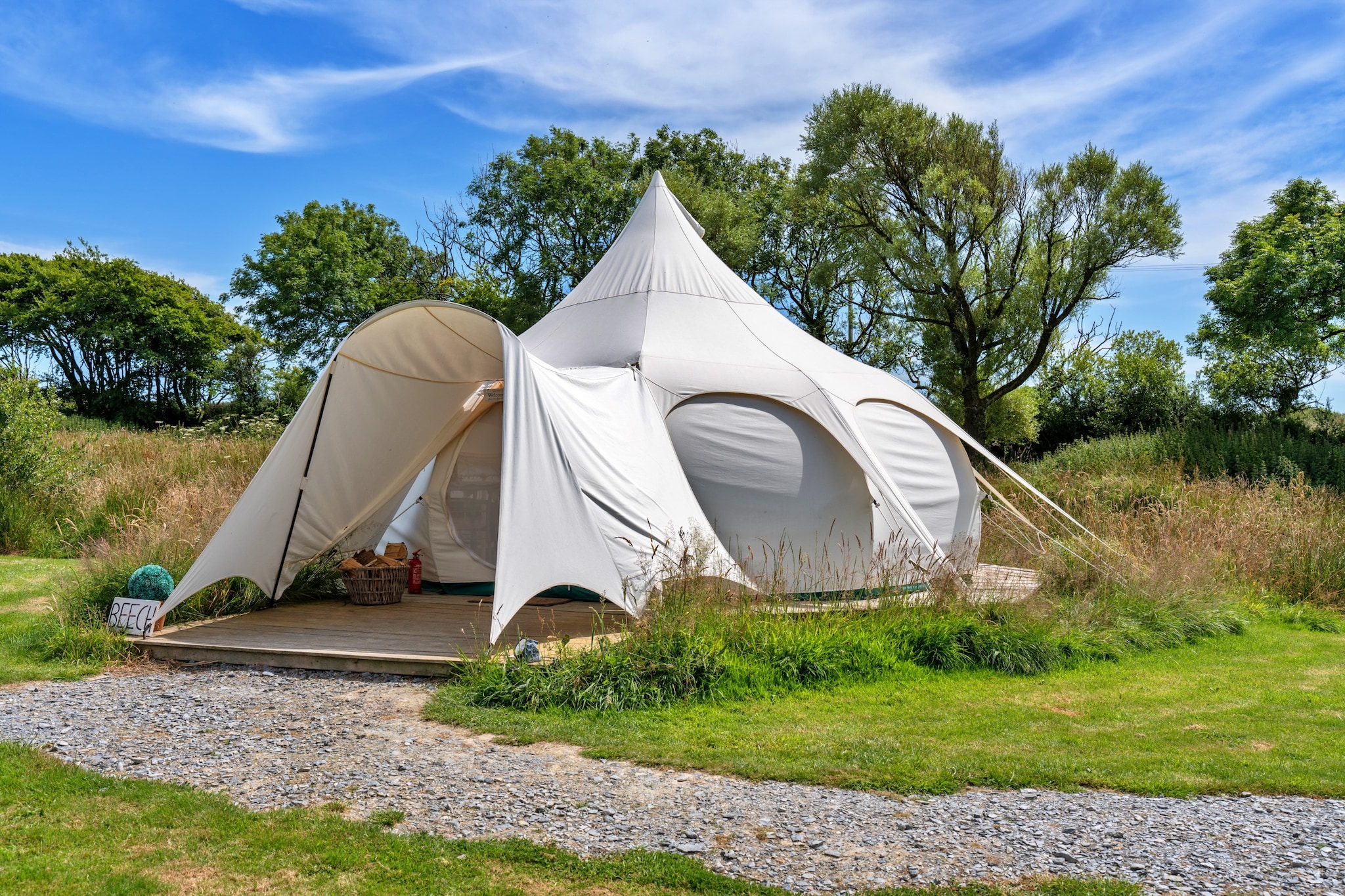Beech Lotus Belle Tent-Buitenlucht