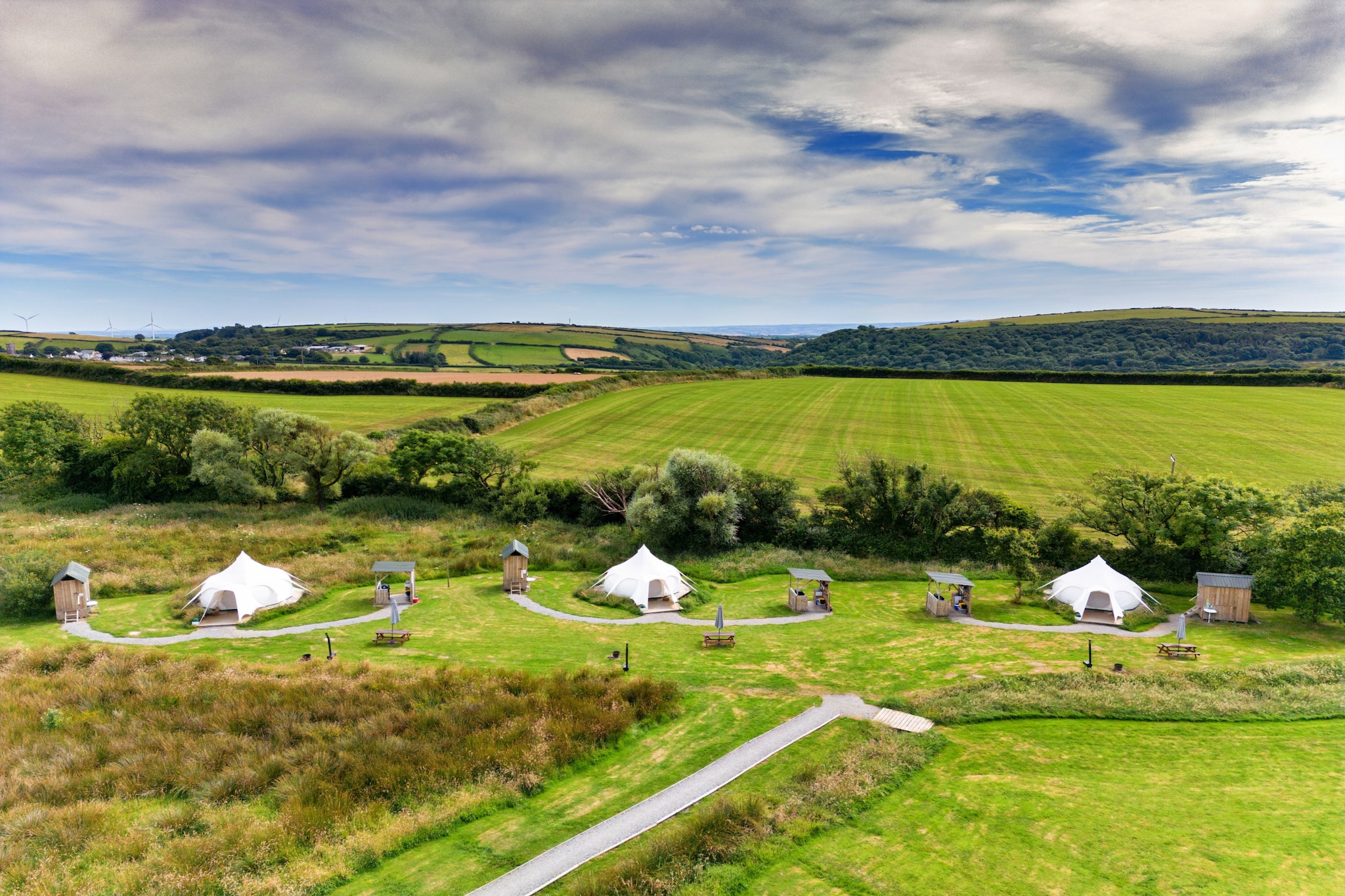 Beech Lotus Belle Tent-Buitenlucht