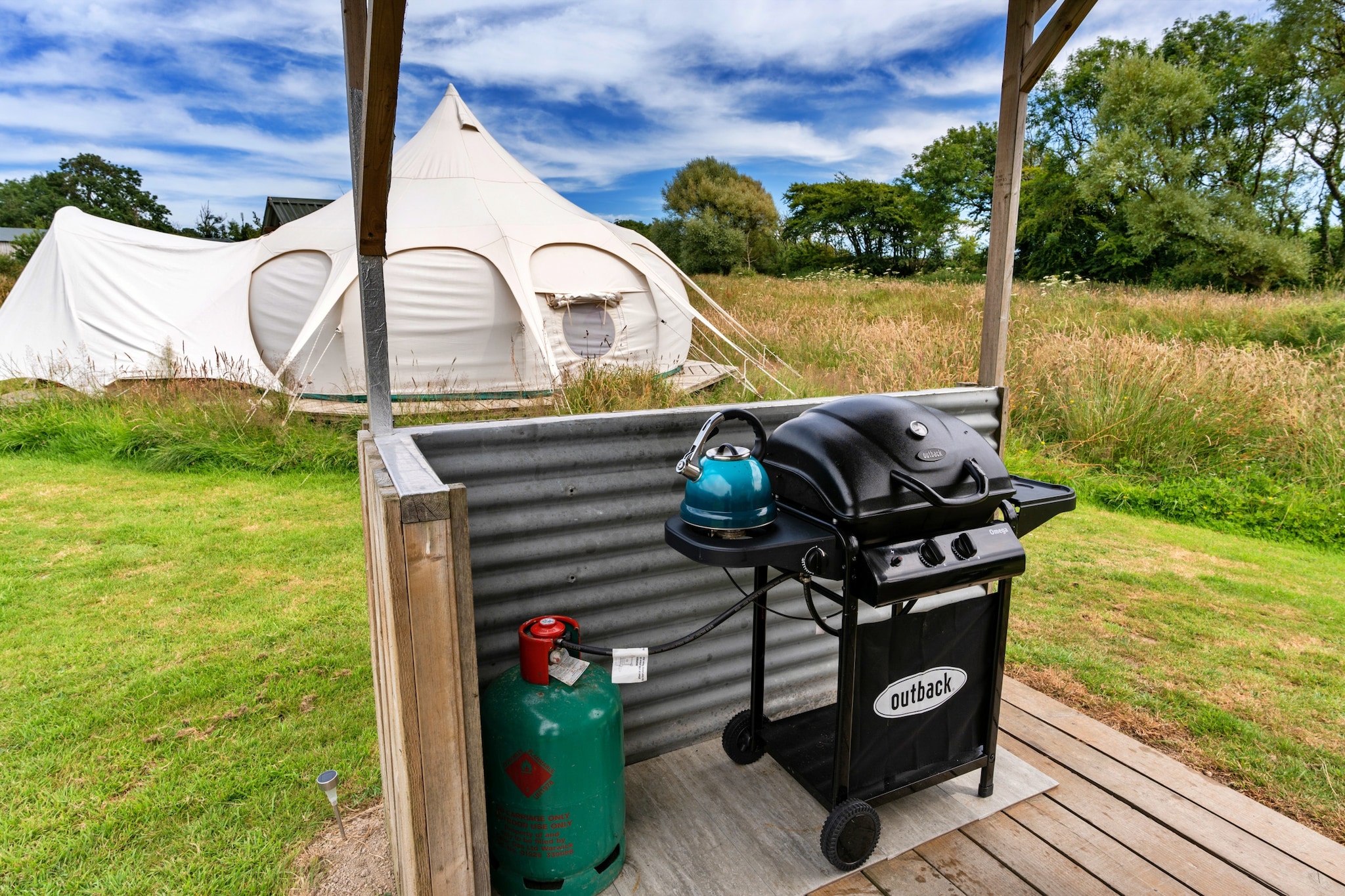 Beech Lotus Belle Tent-Keuken