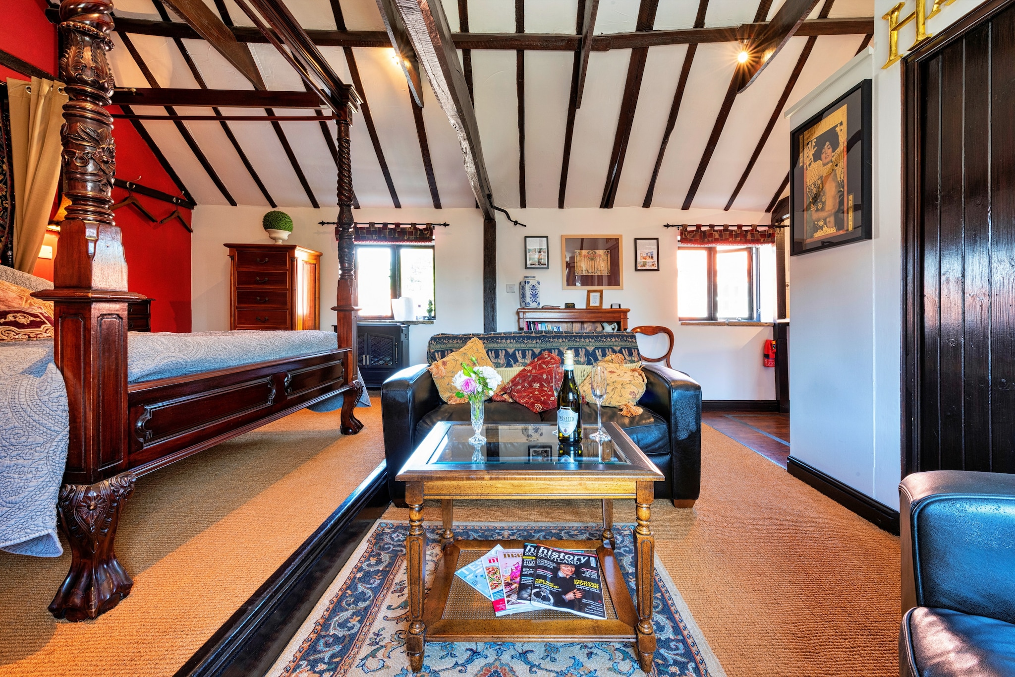 The Hayloft at Greystones-Woonkamer