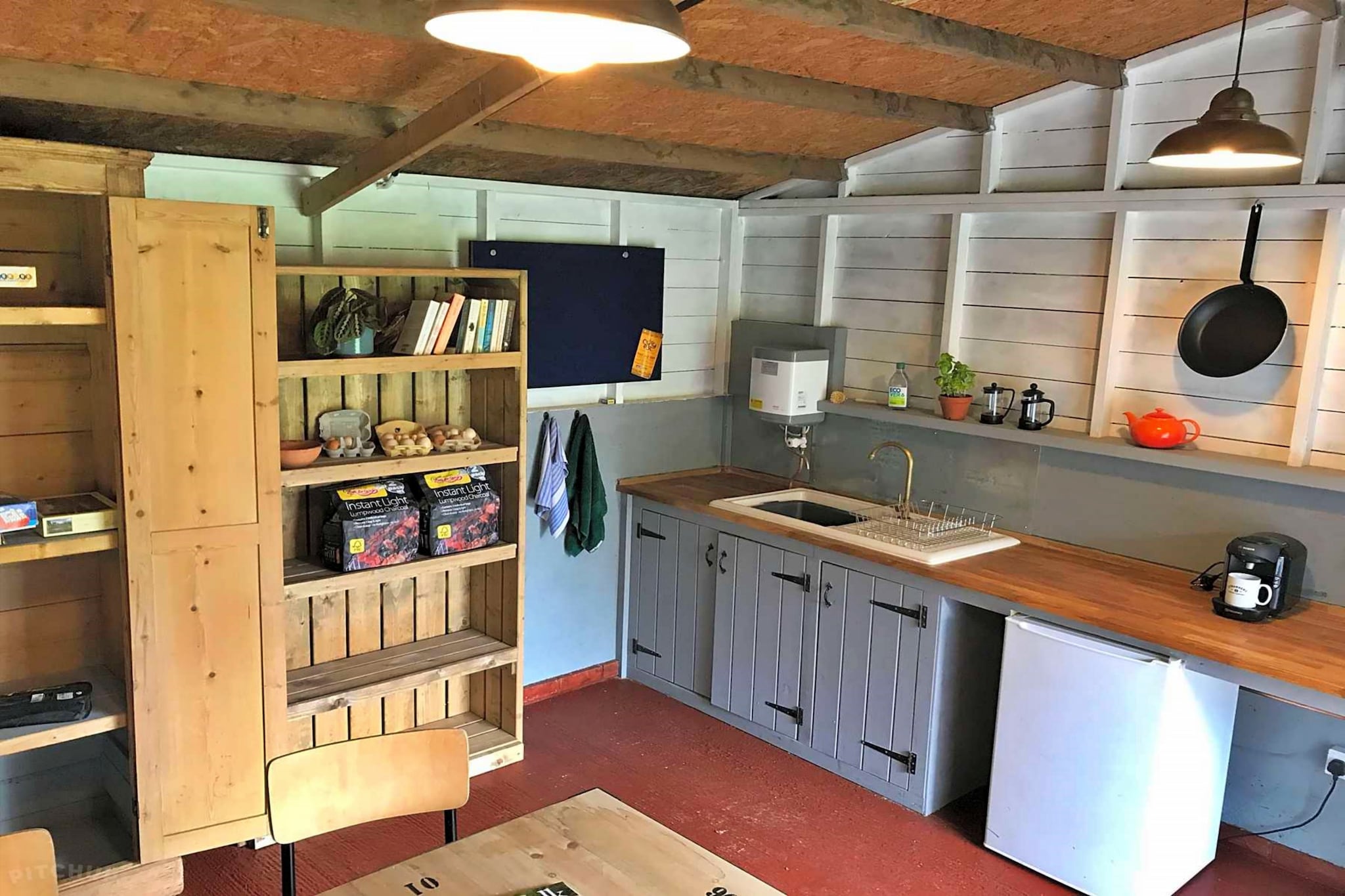 Lilypad Bell Tent-Keuken