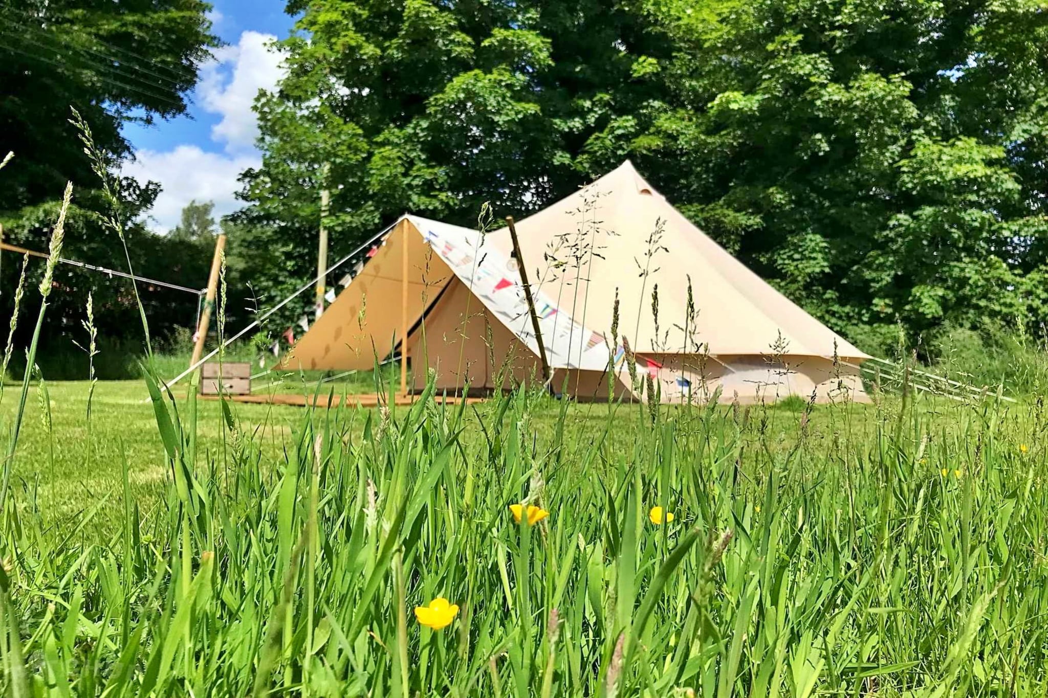 Iris Bell Tent-Buitenlucht